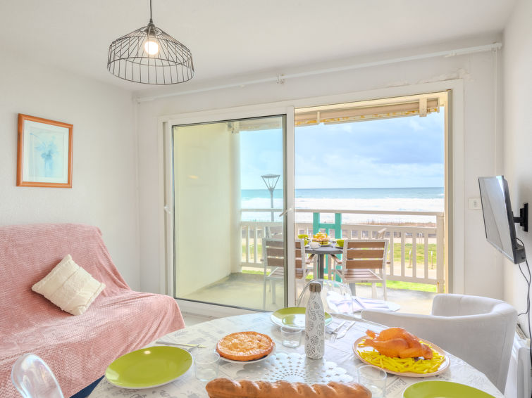 Aan zee: Licht appartement met zeezicht in Mimizan in Mimizan