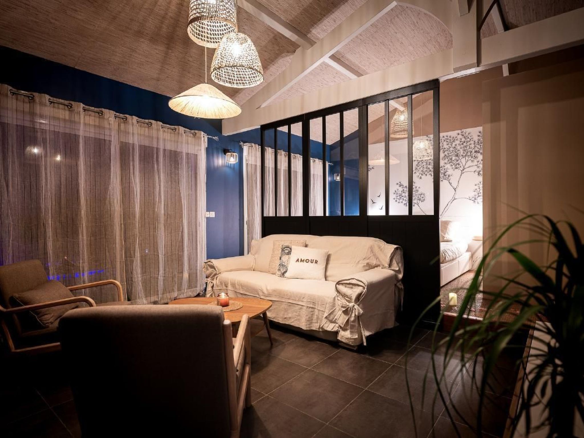 Villa Eden Bleu - Romantische Atmosphäre mit Jacuzzi 10 min vom Ozean entfernt - Image-tags.info