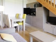 Appartement voor 6 aan zee in Biscarrosse-Plage met verwarmd zwembad - thumbnail 2