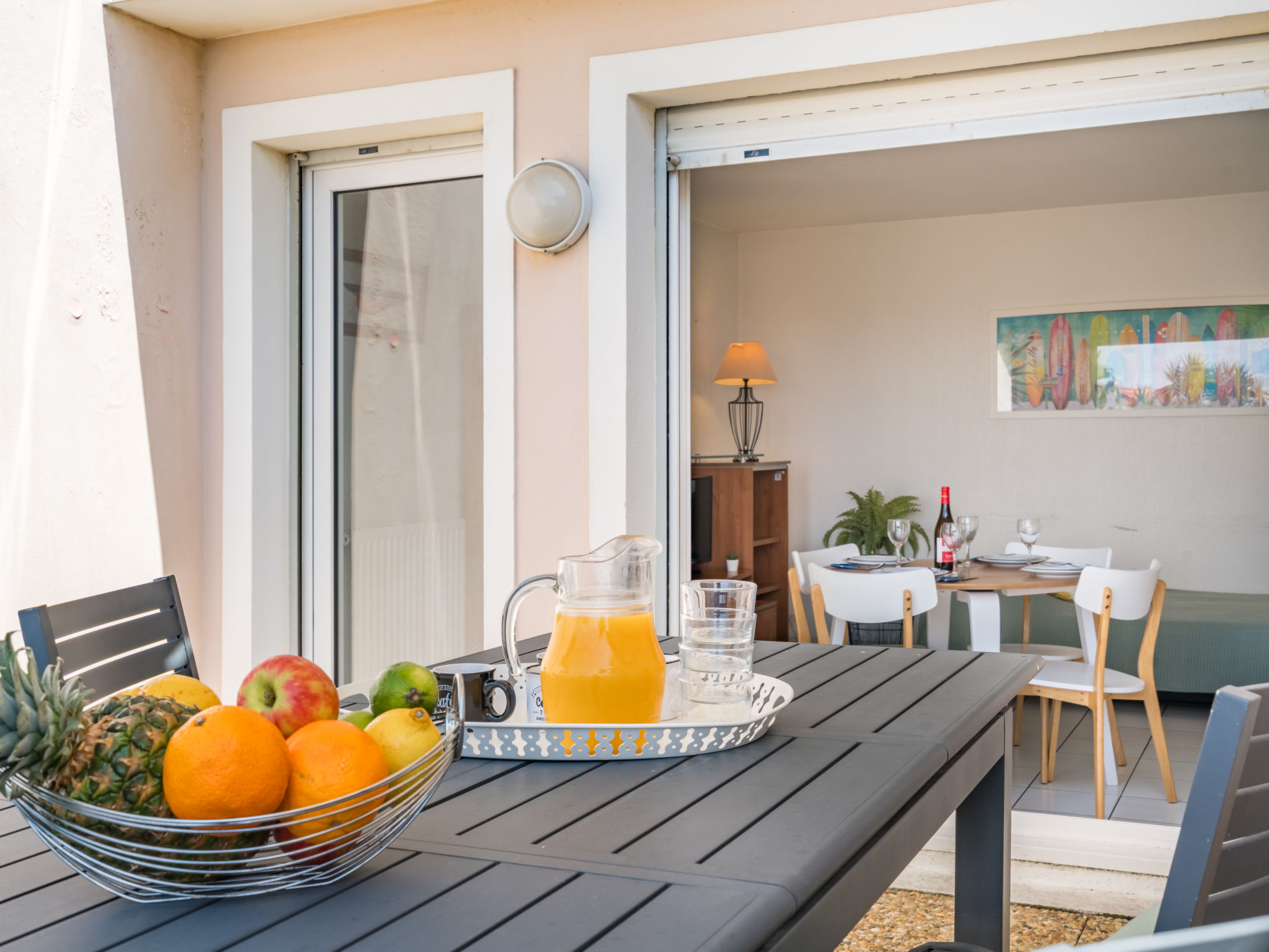 Les terrasse de la Chambre d'Amour-Buiten