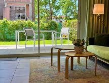 ILONA: Knus appartement in centrum Cambo-les-Bains met tuin en terras - thumbnail 3