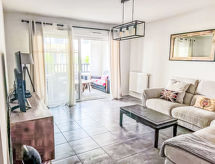 Licht appartement in Bidart, vlakbij strand en golfbaan - thumbnail 1