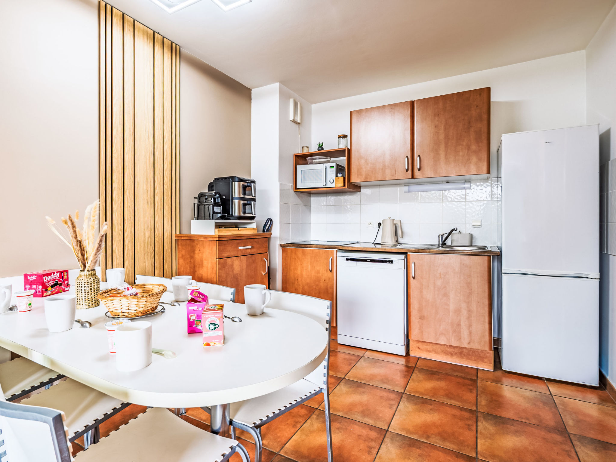 Appartement Domaine Hamaika – Cuisine et coin repas, photo 12 sur 26