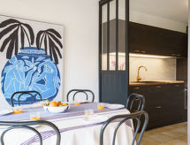 Licht appartement in centrum Saint-Jean-de-Luz, 200m van het strand - thumbnail 3