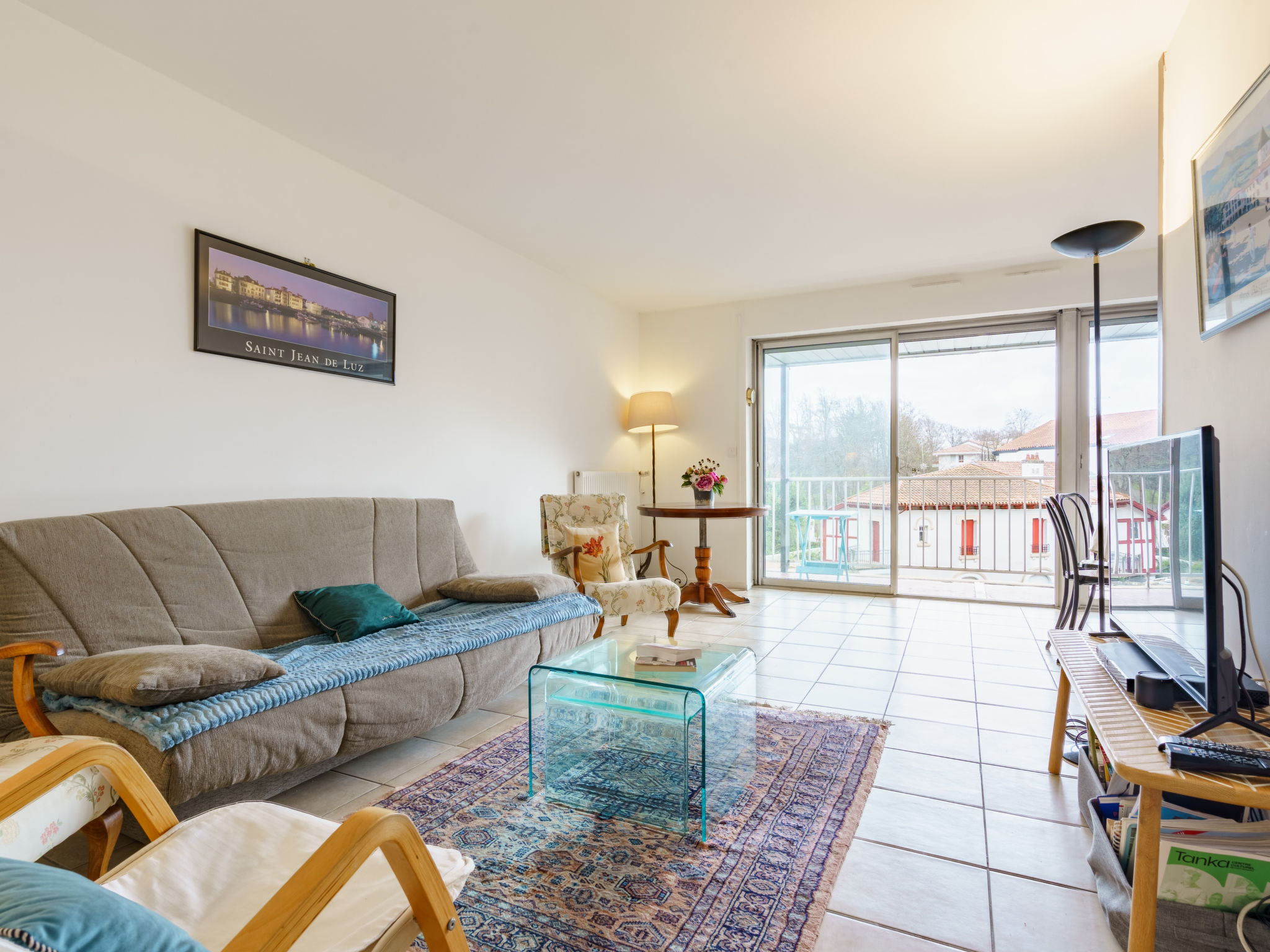 Licht appartement in centrum Saint-Jean-de-Luz, 200m van het strand - foto 11