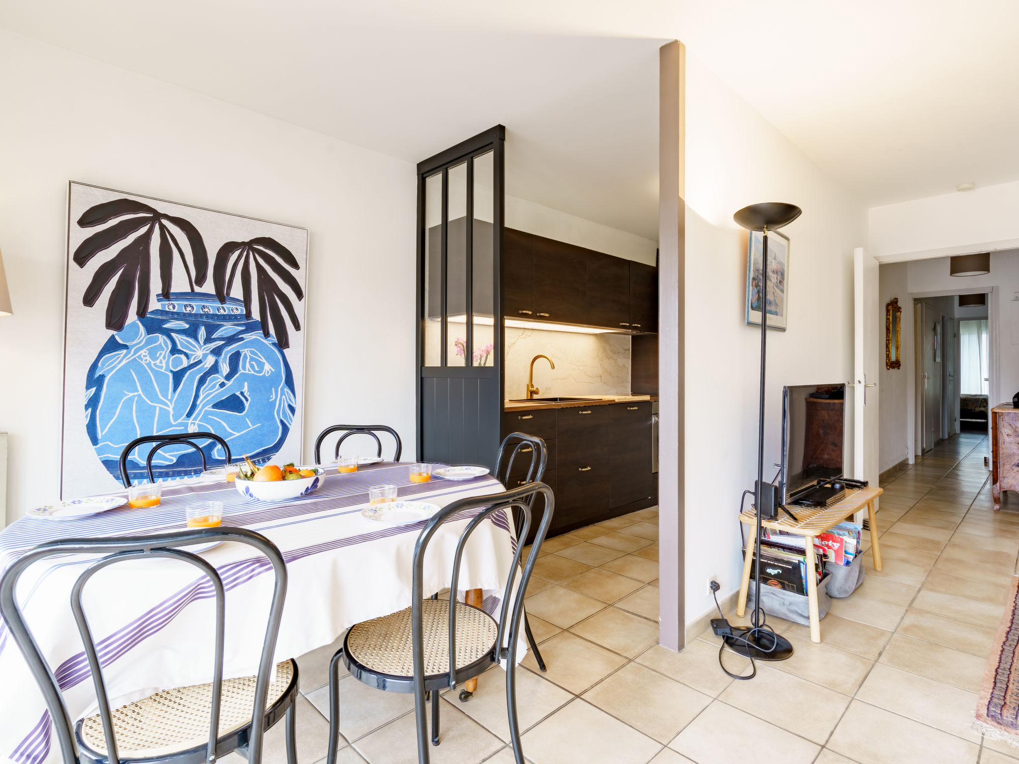 Licht appartement in centrum Saint-Jean-de-Luz, 200m van het strand - foto 25
