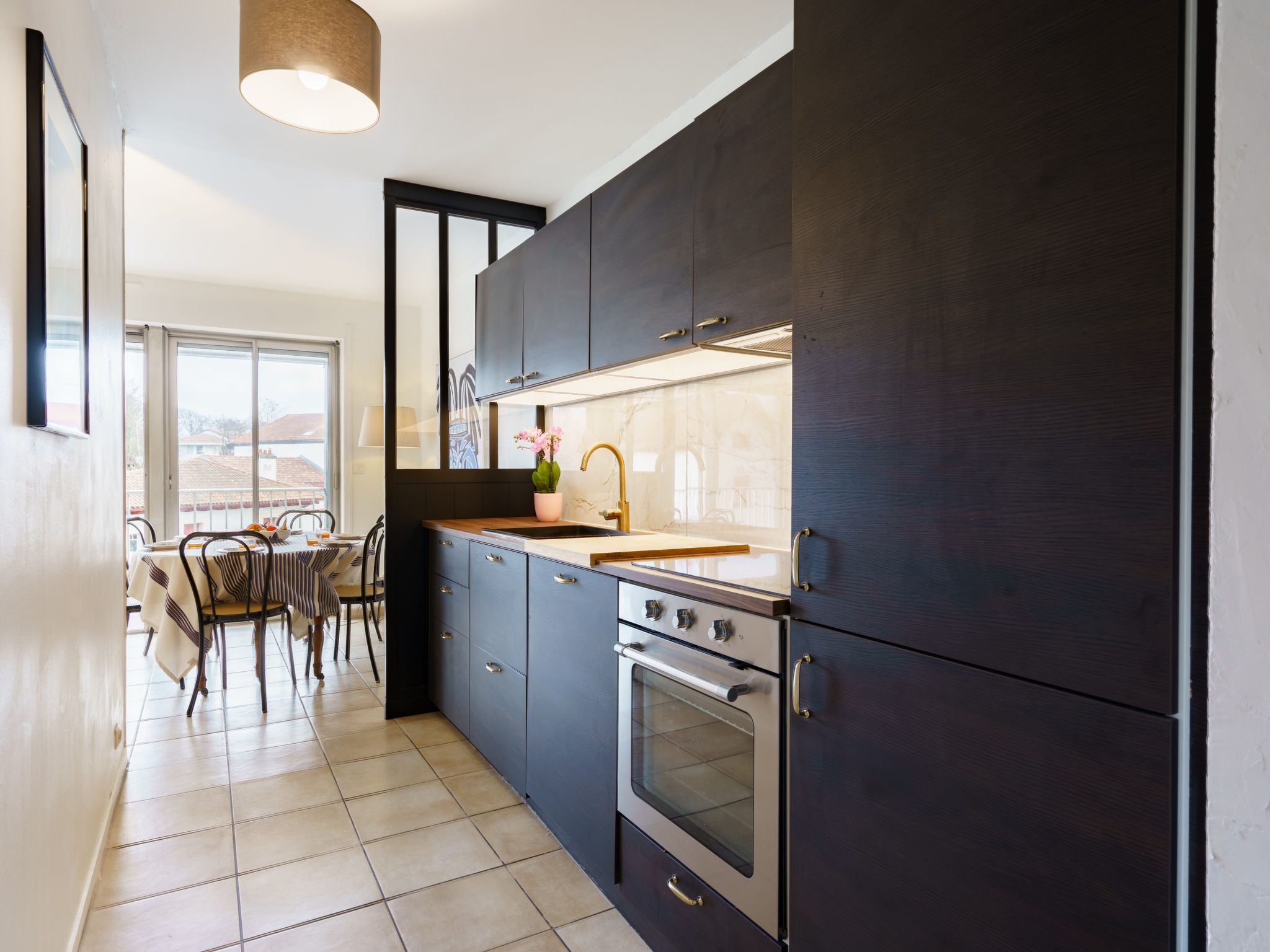Licht appartement in centrum Saint-Jean-de-Luz, 200m van het strand - foto 29