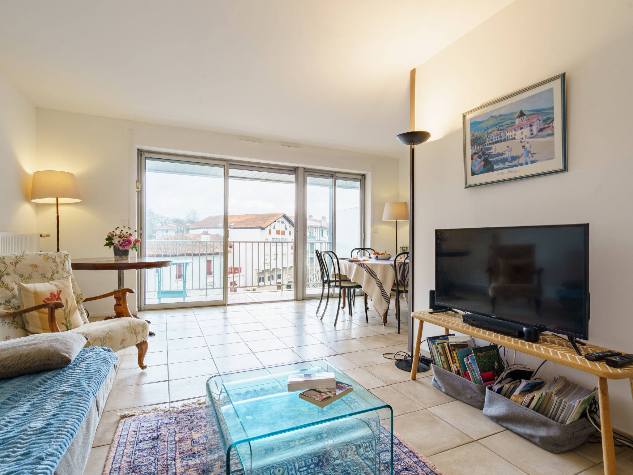 Licht appartement in centrum Saint-Jean-de-Luz, 200m van het strand - foto 5