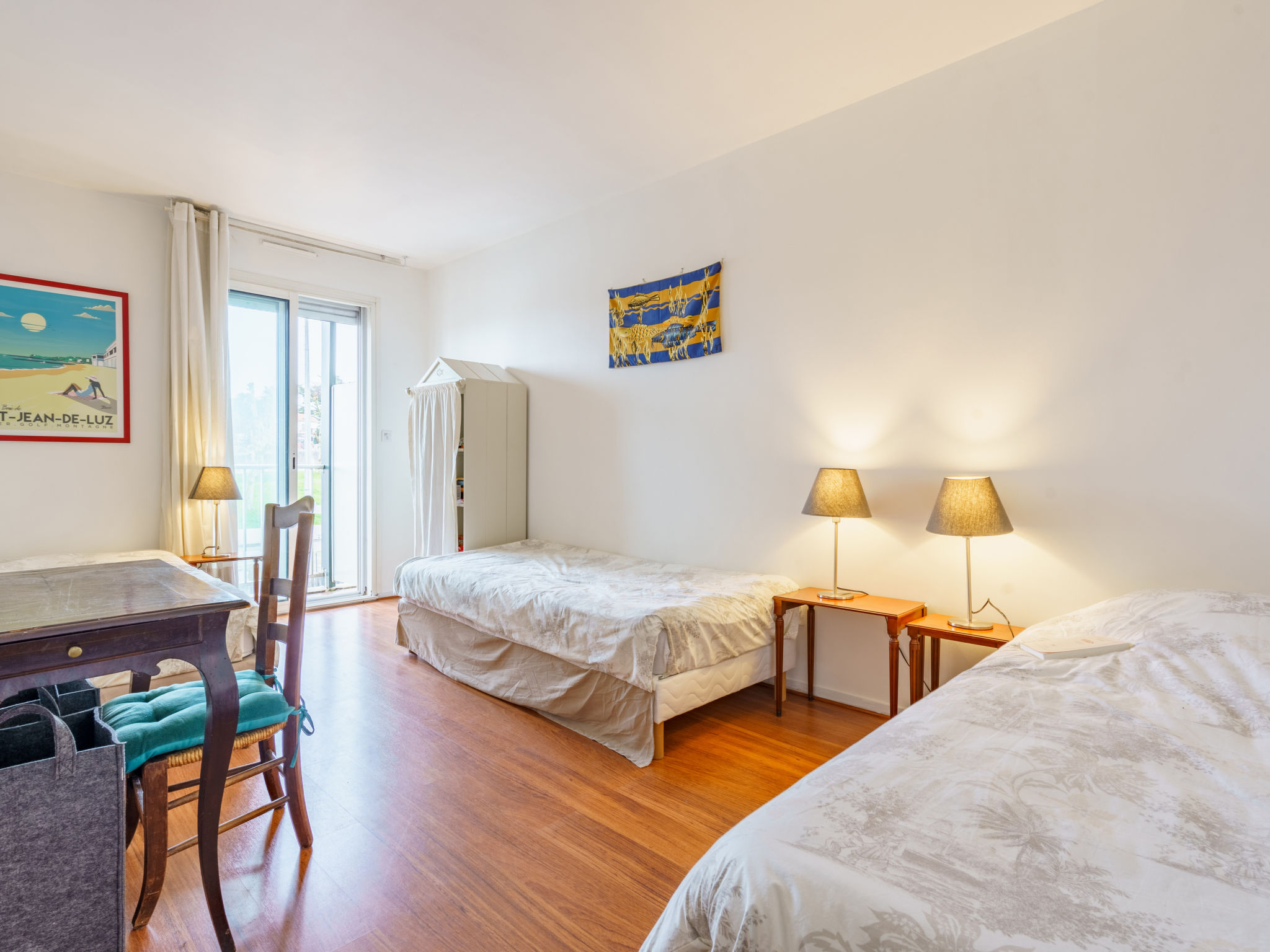 Licht appartement in centrum Saint-Jean-de-Luz, 200m van het strand - foto 22