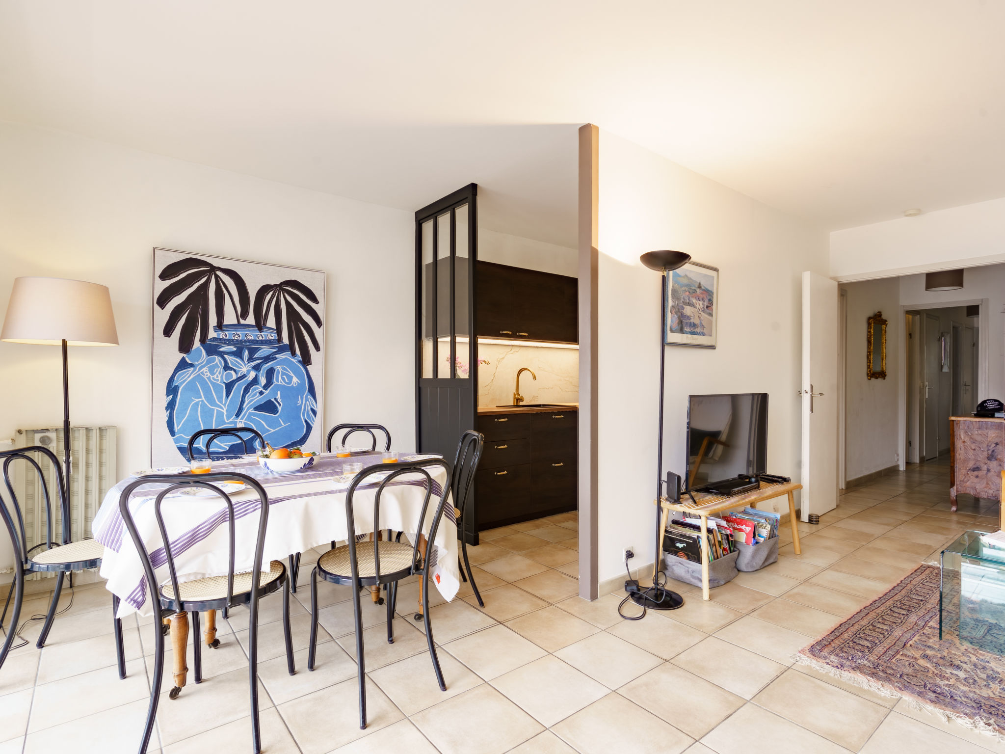 Licht appartement in centrum Saint-Jean-de-Luz, 200m van het strand - foto 24