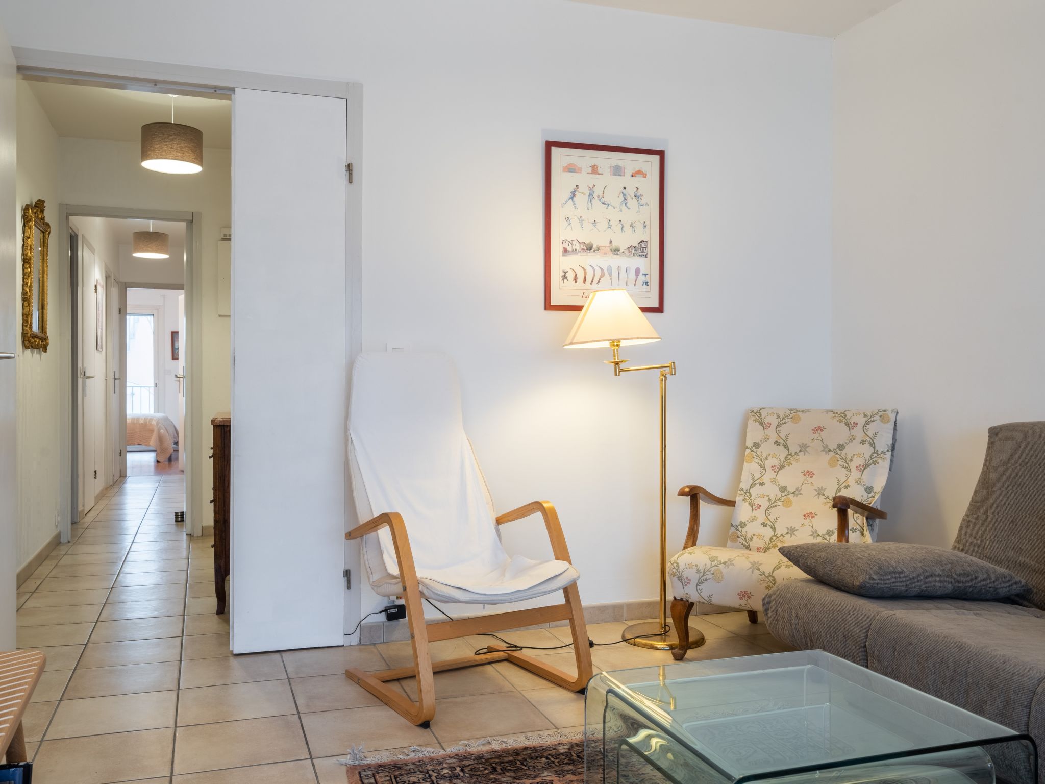 Licht appartement in centrum Saint-Jean-de-Luz, 200m van het strand - foto 10