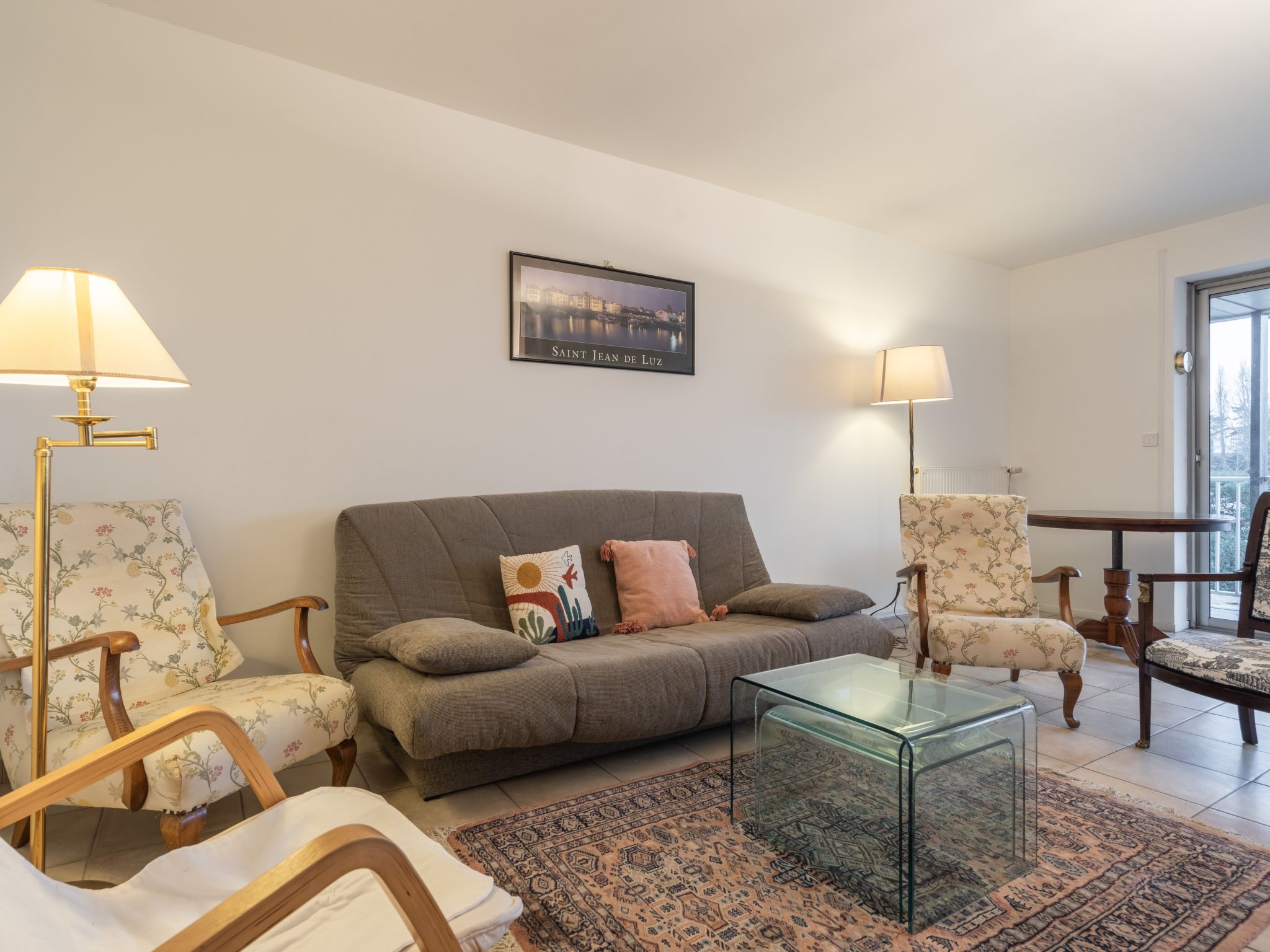 Licht appartement in centrum Saint-Jean-de-Luz, 200m van het strand - foto 14