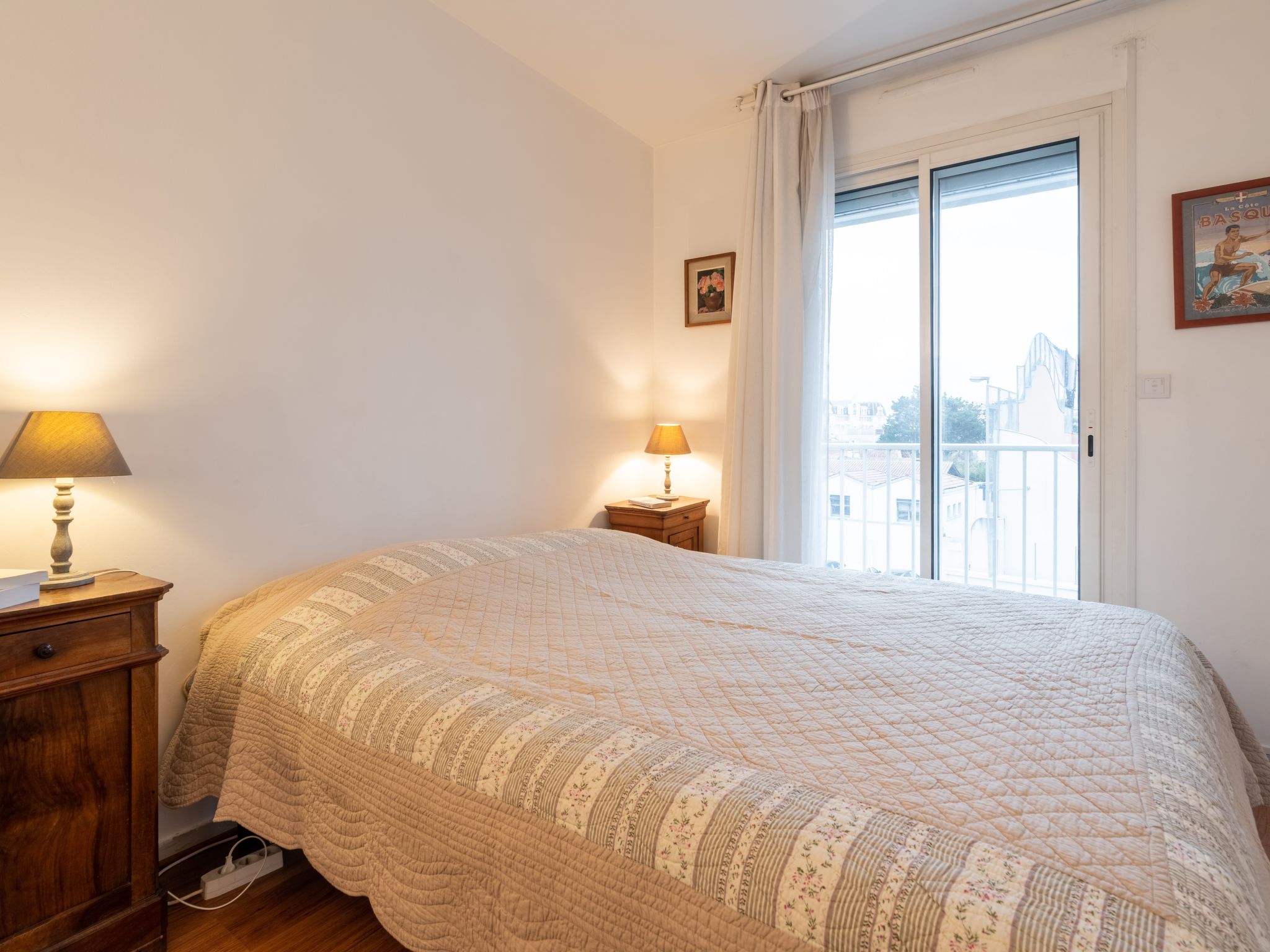 Licht appartement in centrum Saint-Jean-de-Luz, 200m van het strand - foto 17
