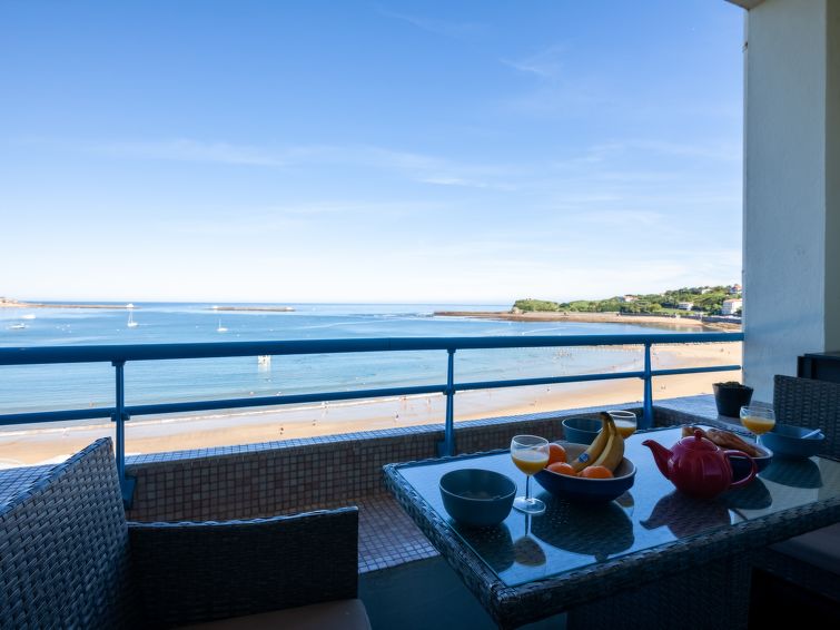 3-persoons appartement met zeezicht in Saint-Jean-de-Luz in Saint-Jean-de-Luz