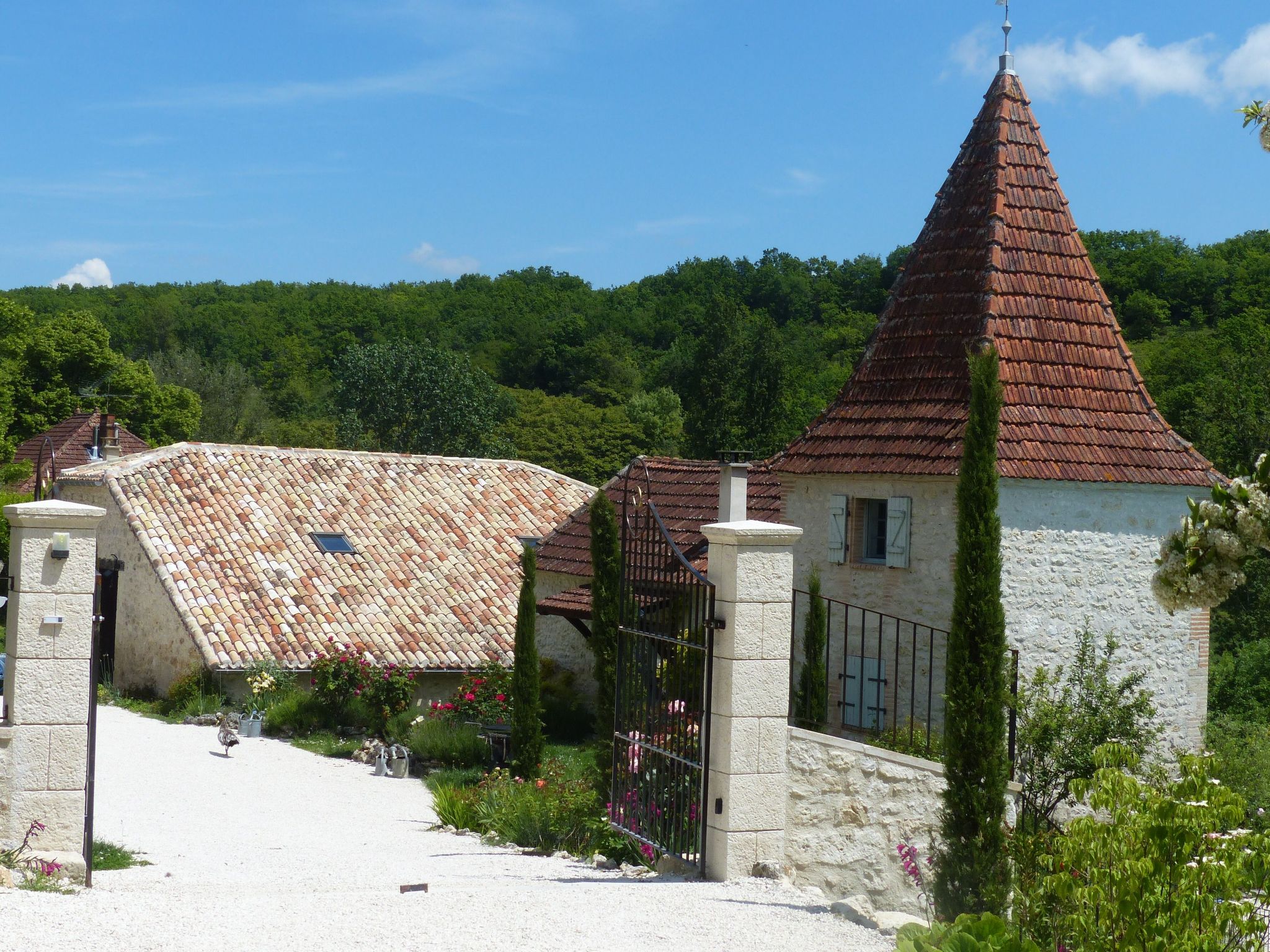La Ferme des Paons-Binnen