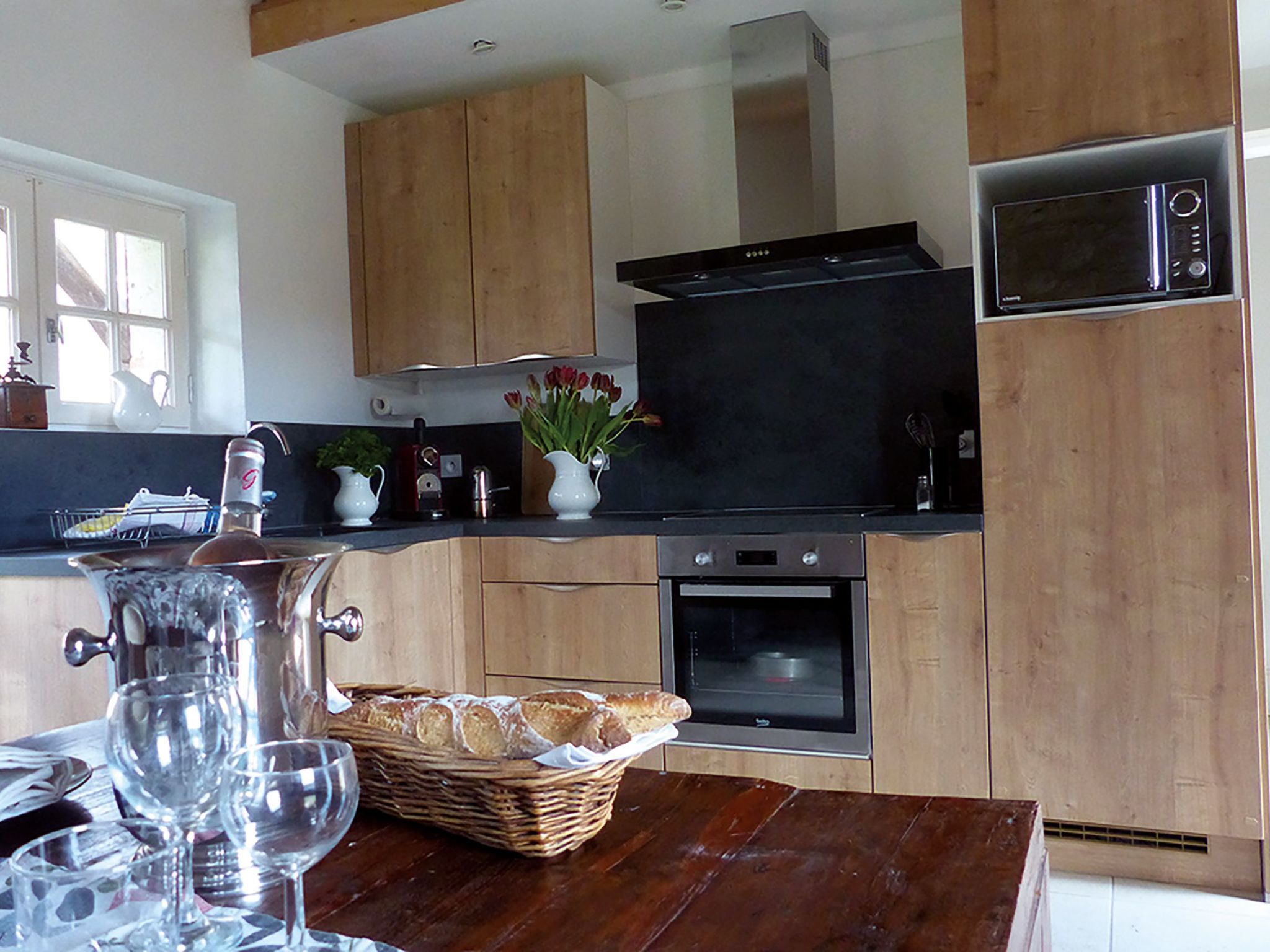 La Ferme des Paons-Binnen