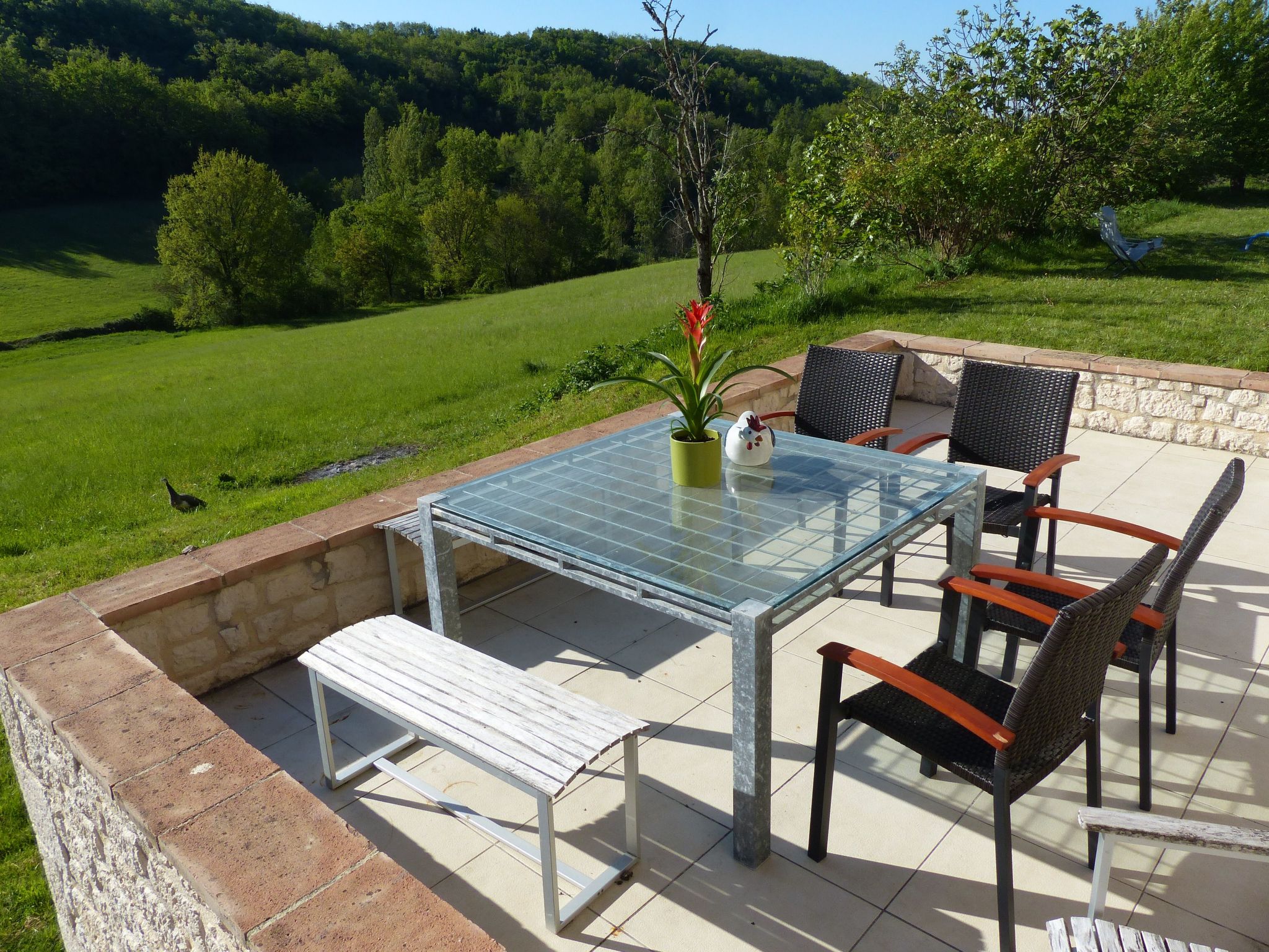 La Ferme des Paons-Binnen