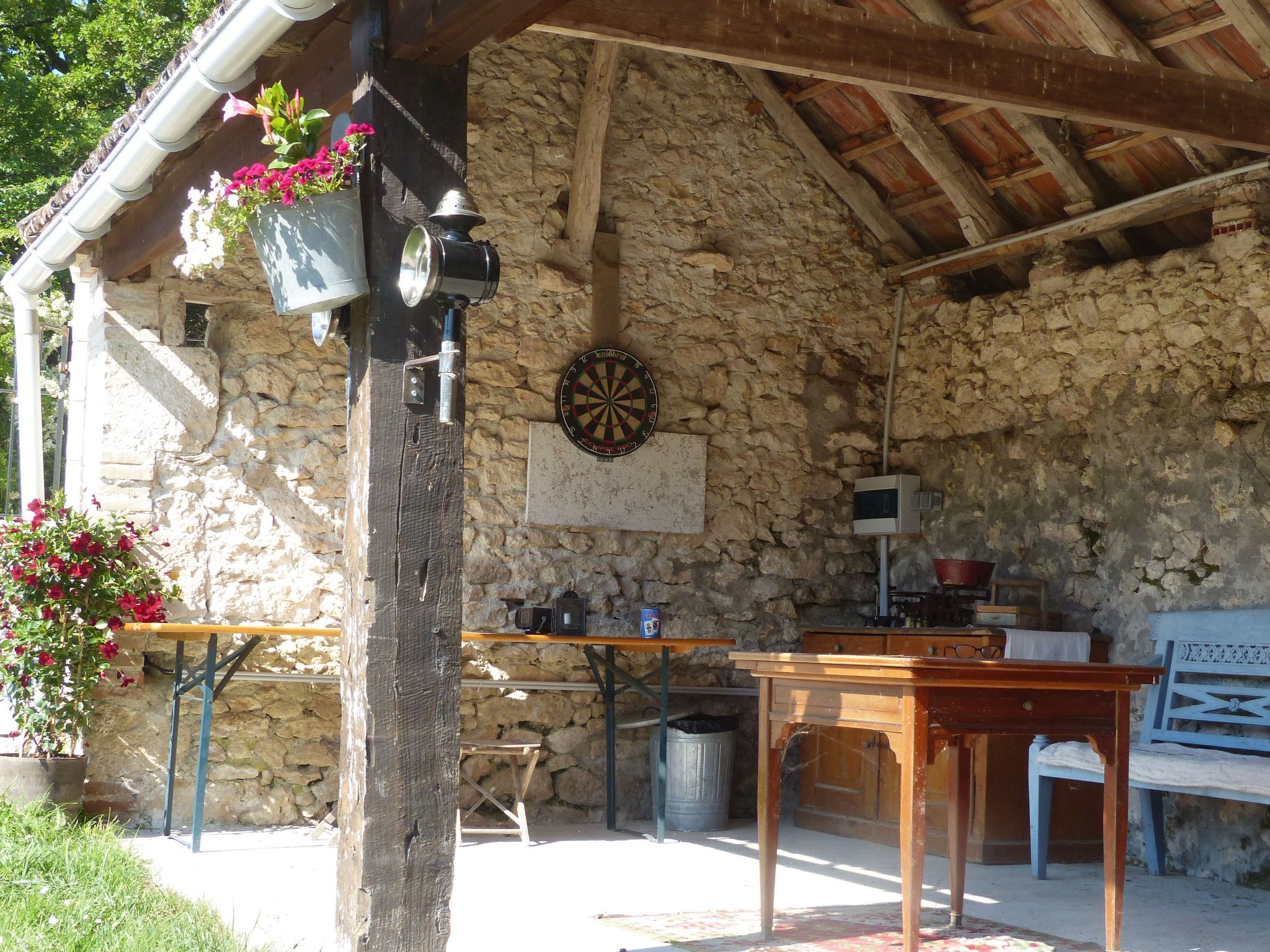 La Ferme des Paons-Binnen