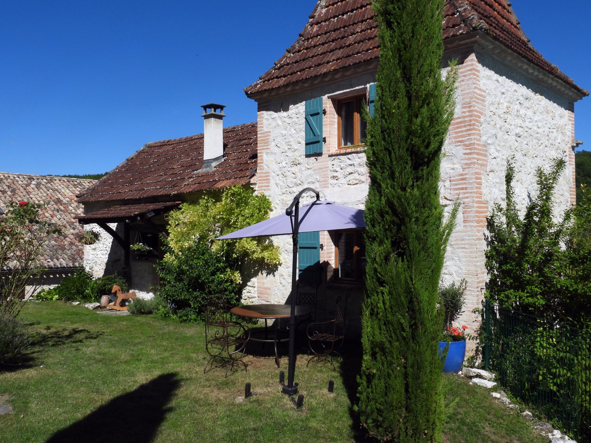 La Ferme des Paons-Binnen