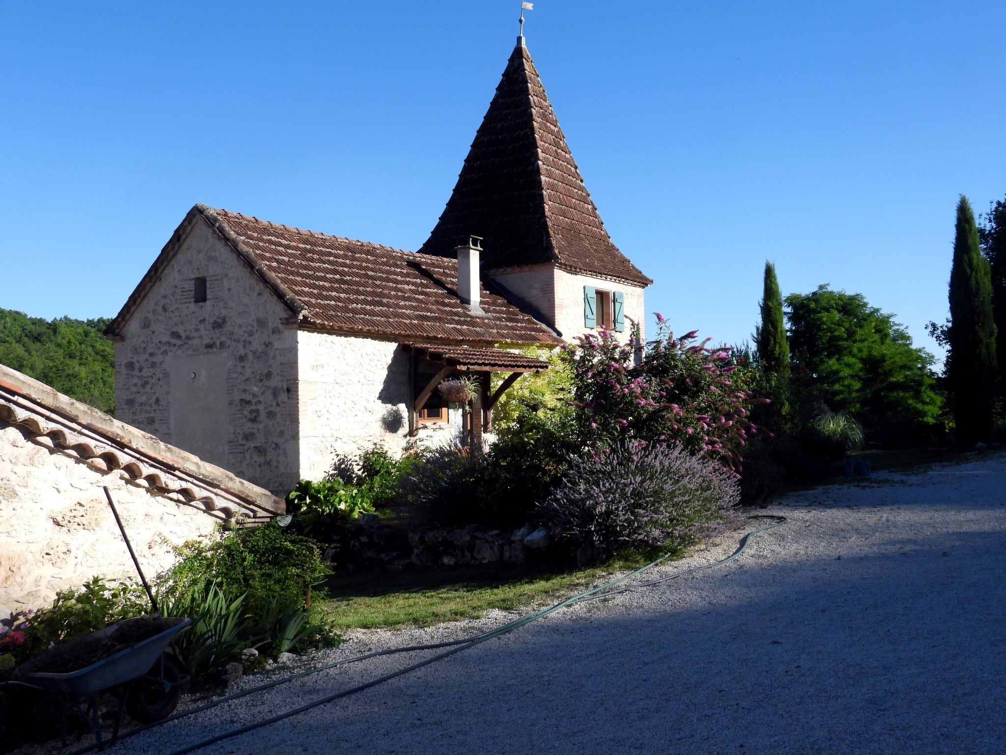 La Ferme des Paons-Binnen