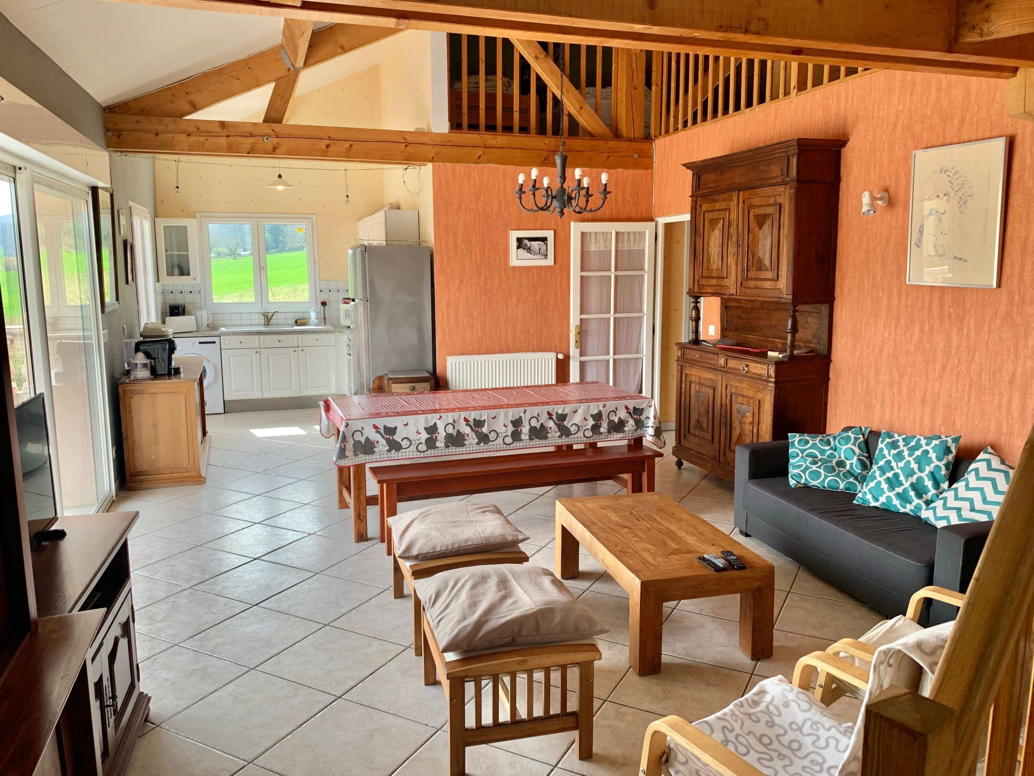 Wohnung "Nid d'Etoiles" mit privatem Parkplatz-Inside