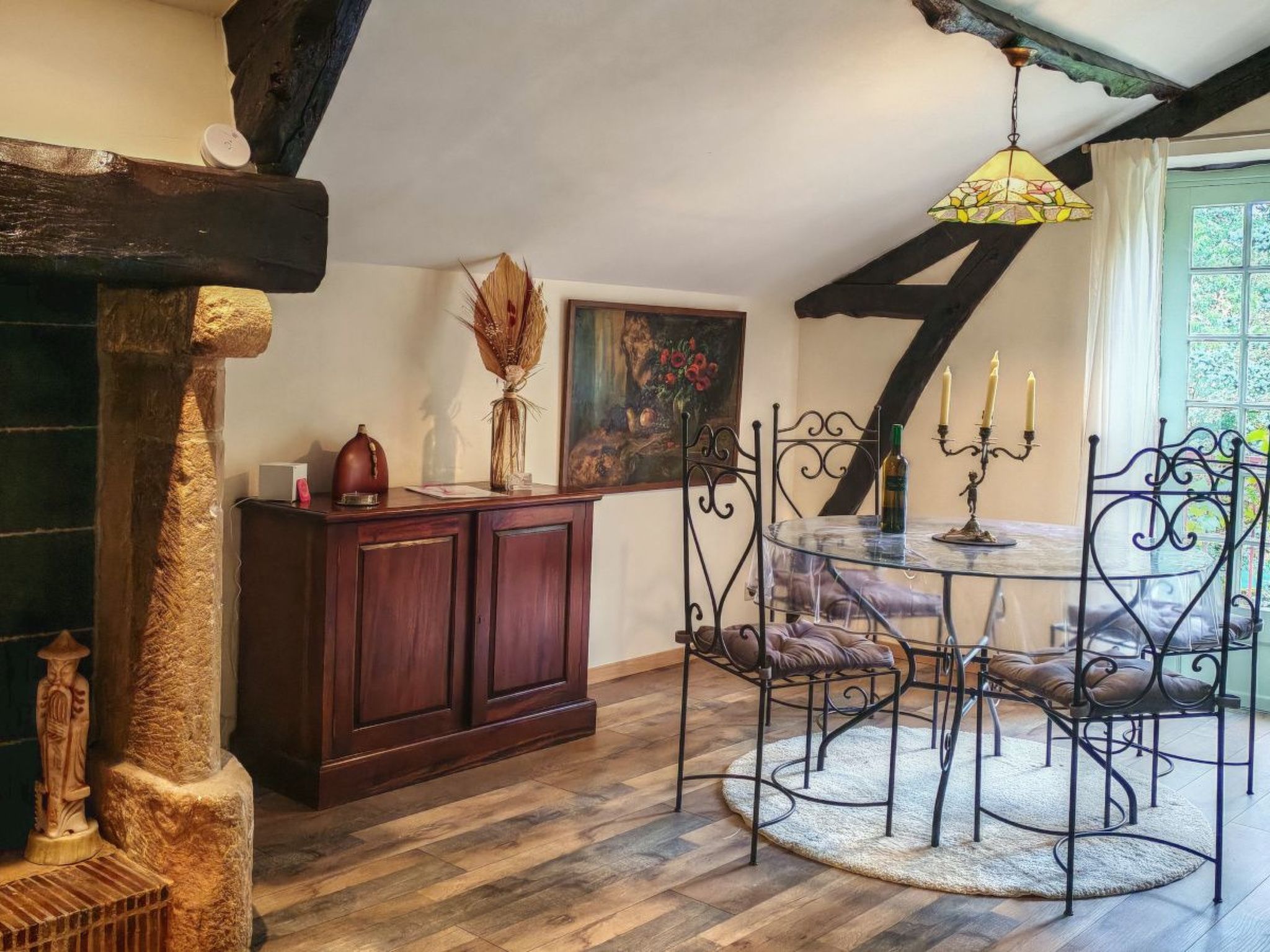 In Périgord Noir Dordogne in der Nähe von Limeuil-Binnen