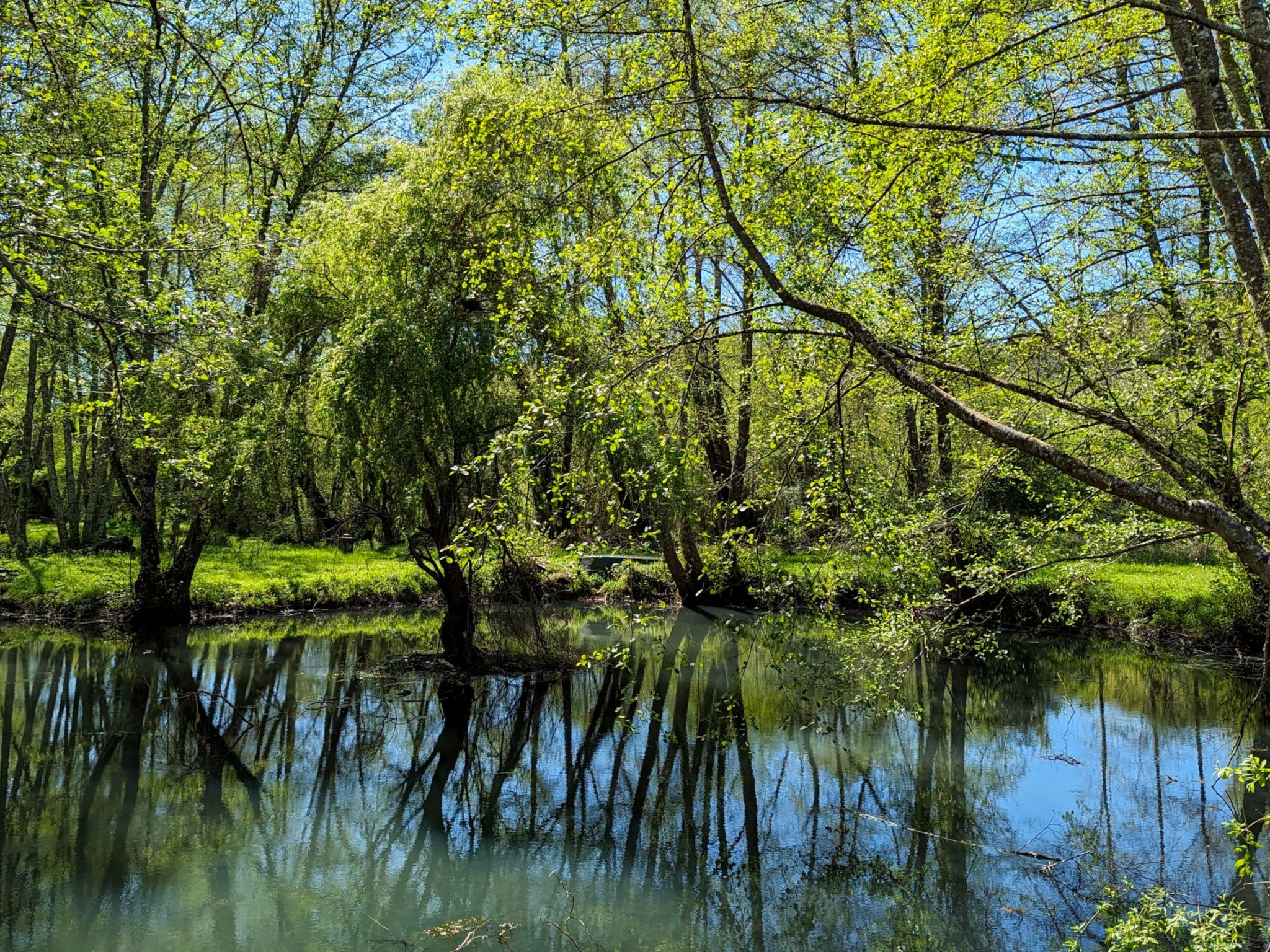 In Périgord Noir Dordogne in der Nähe von Limeuil-Binnen