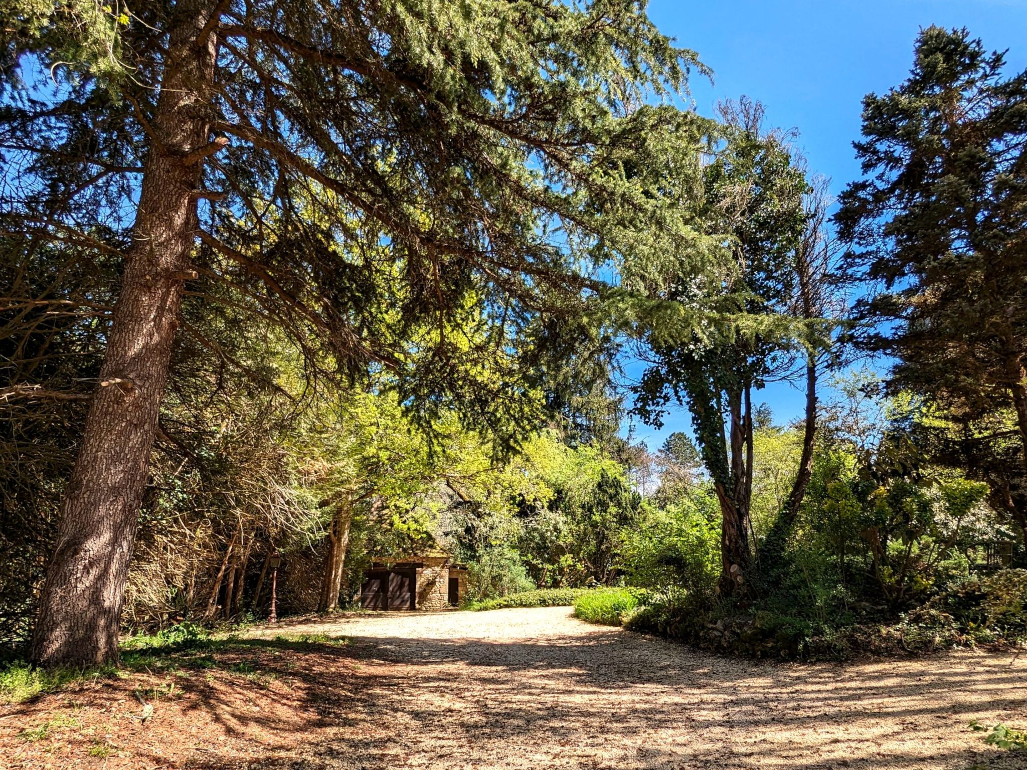 In Périgord Noir Dordogne in der Nähe von Limeuil-Binnen