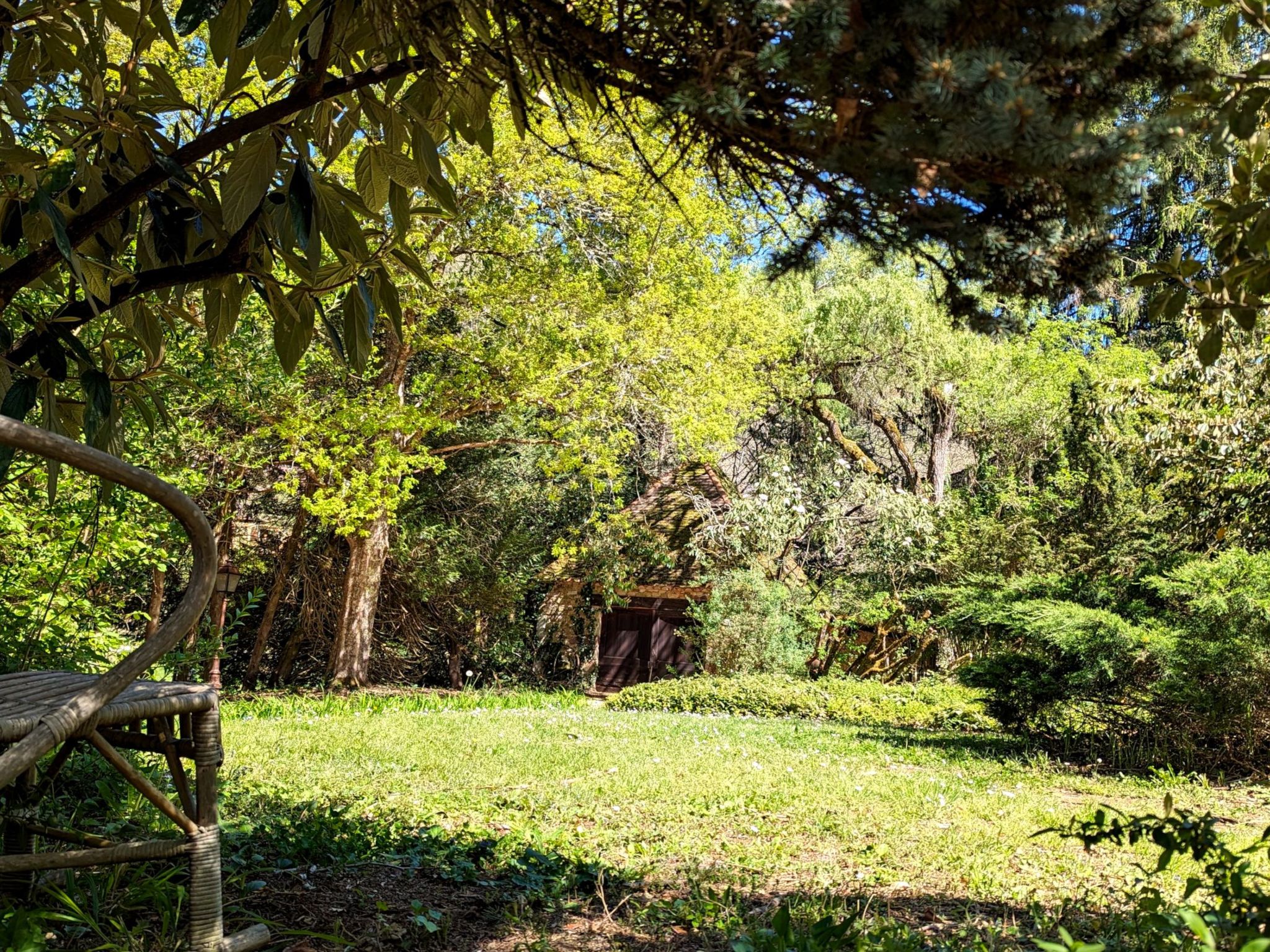 In Périgord Noir Dordogne in der Nähe von Limeuil-Binnen