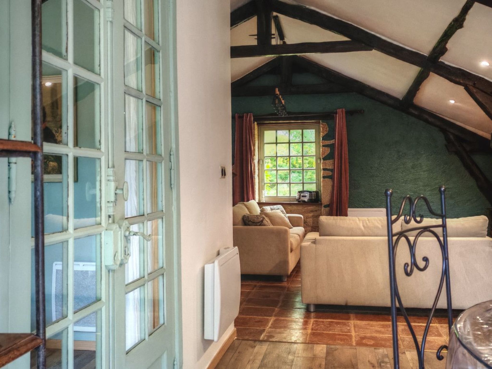 In Périgord Noir Dordogne in der Nähe von Limeuil-Binnen