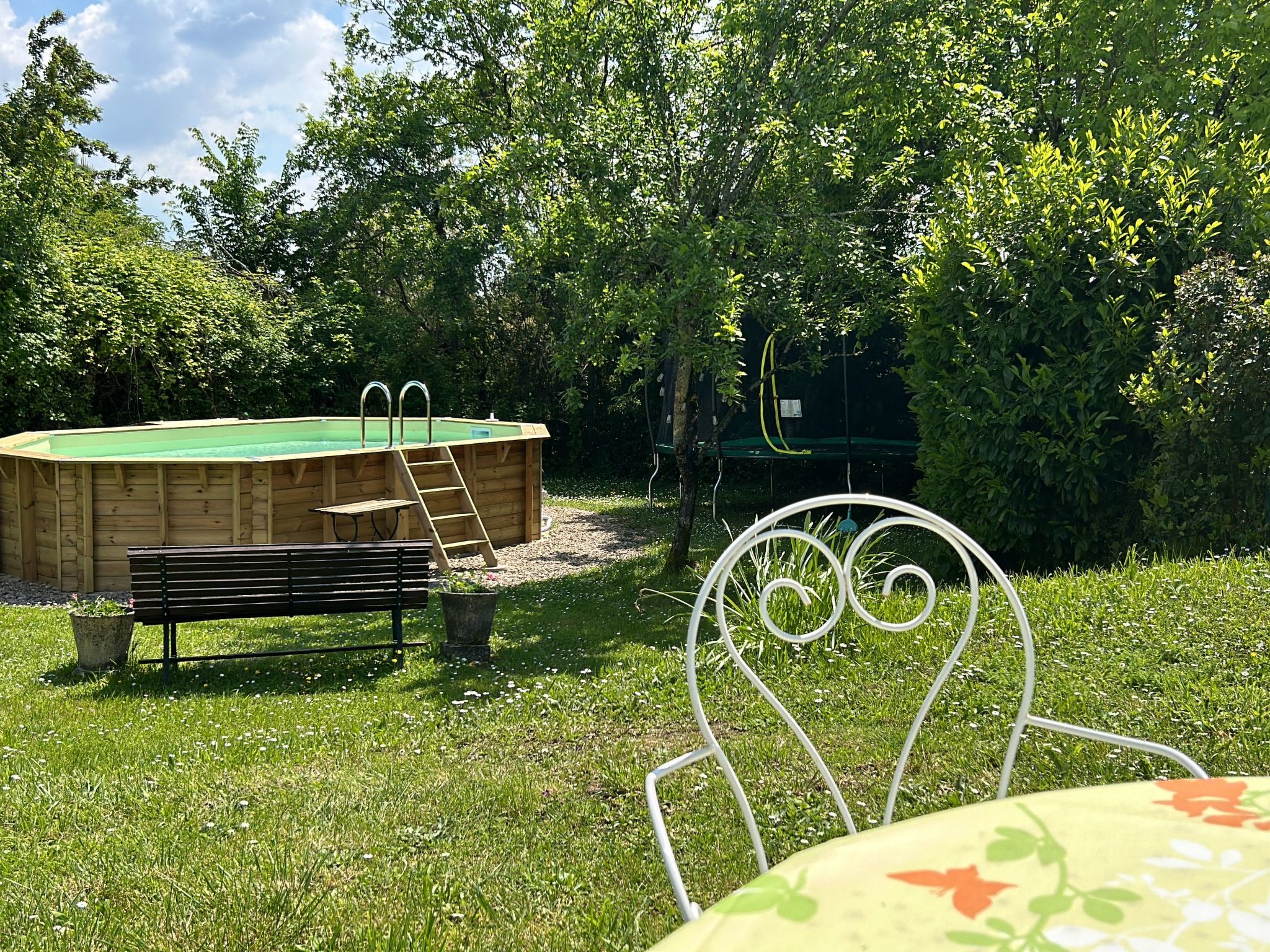 Swimmingpool, Garten, Aussicht, Stille, Kinder, Spielzeug-Outside