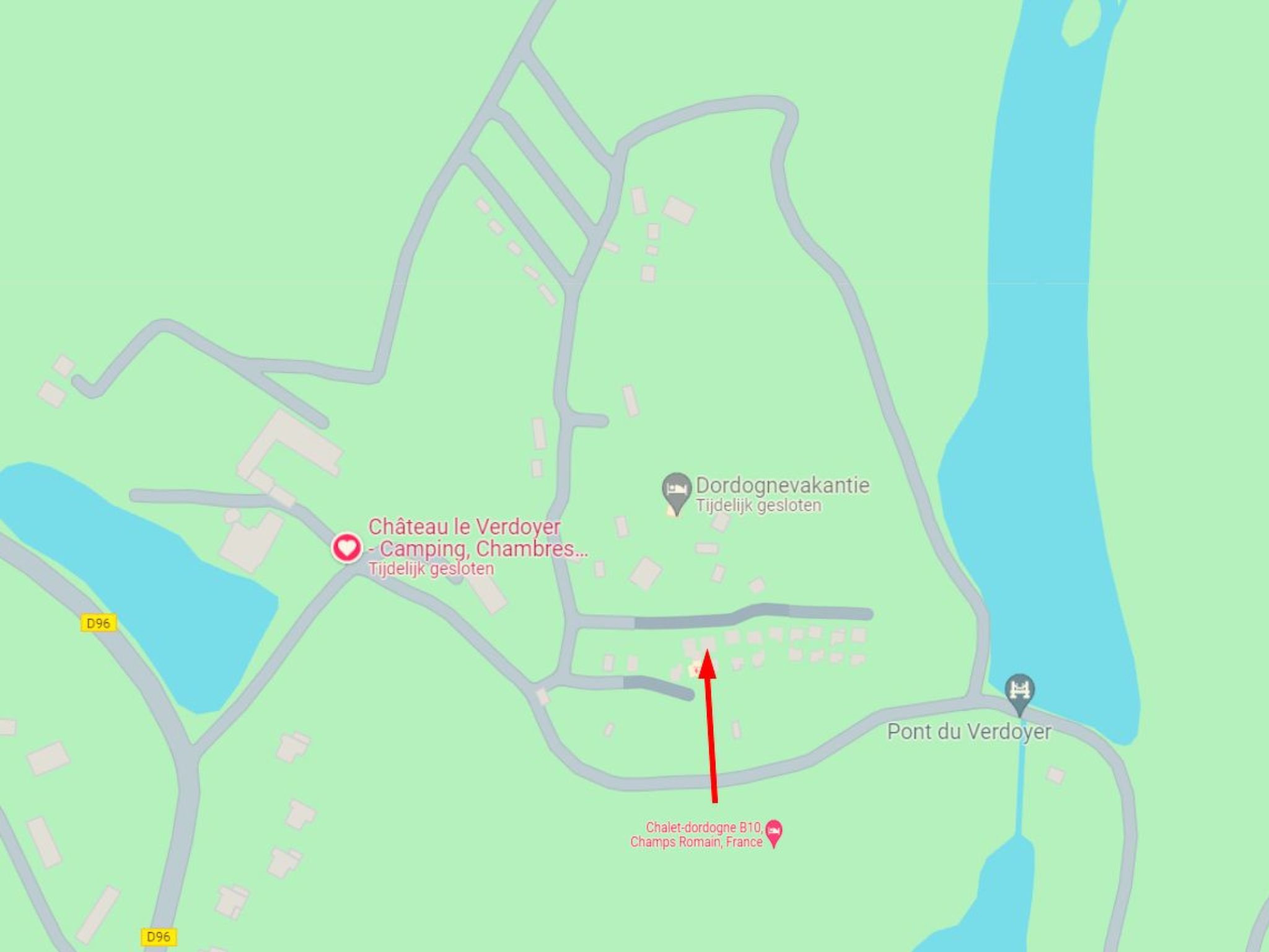 Chalet B10 Yemanisi in der Dordogne-Binnen