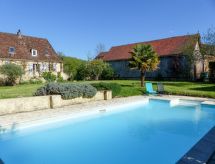Authentiek vakantiehuis voor 6 bij het meer in de Dordogne - thumbnail 1