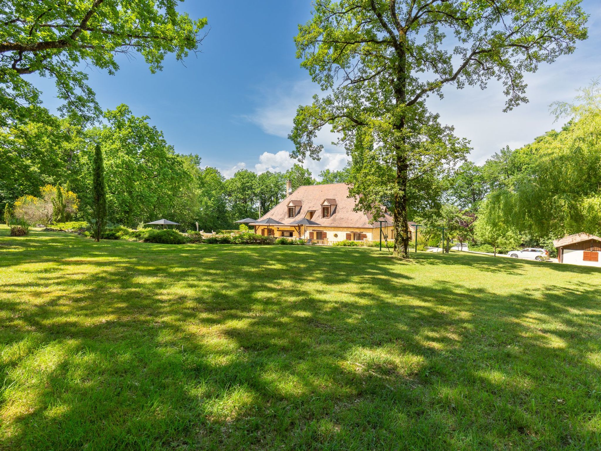 Luxus-Ferienhaus mit beheiztem Pool in der Dordogne-Image-tags.info