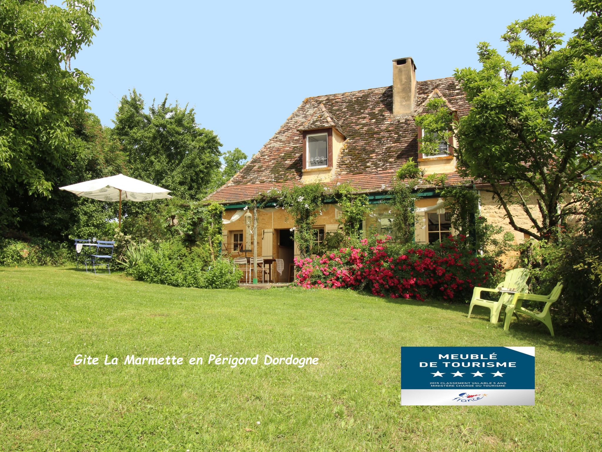 Vakantiehuis met privé zwembad in Bergerac (Frankrijk) voor 2 personen