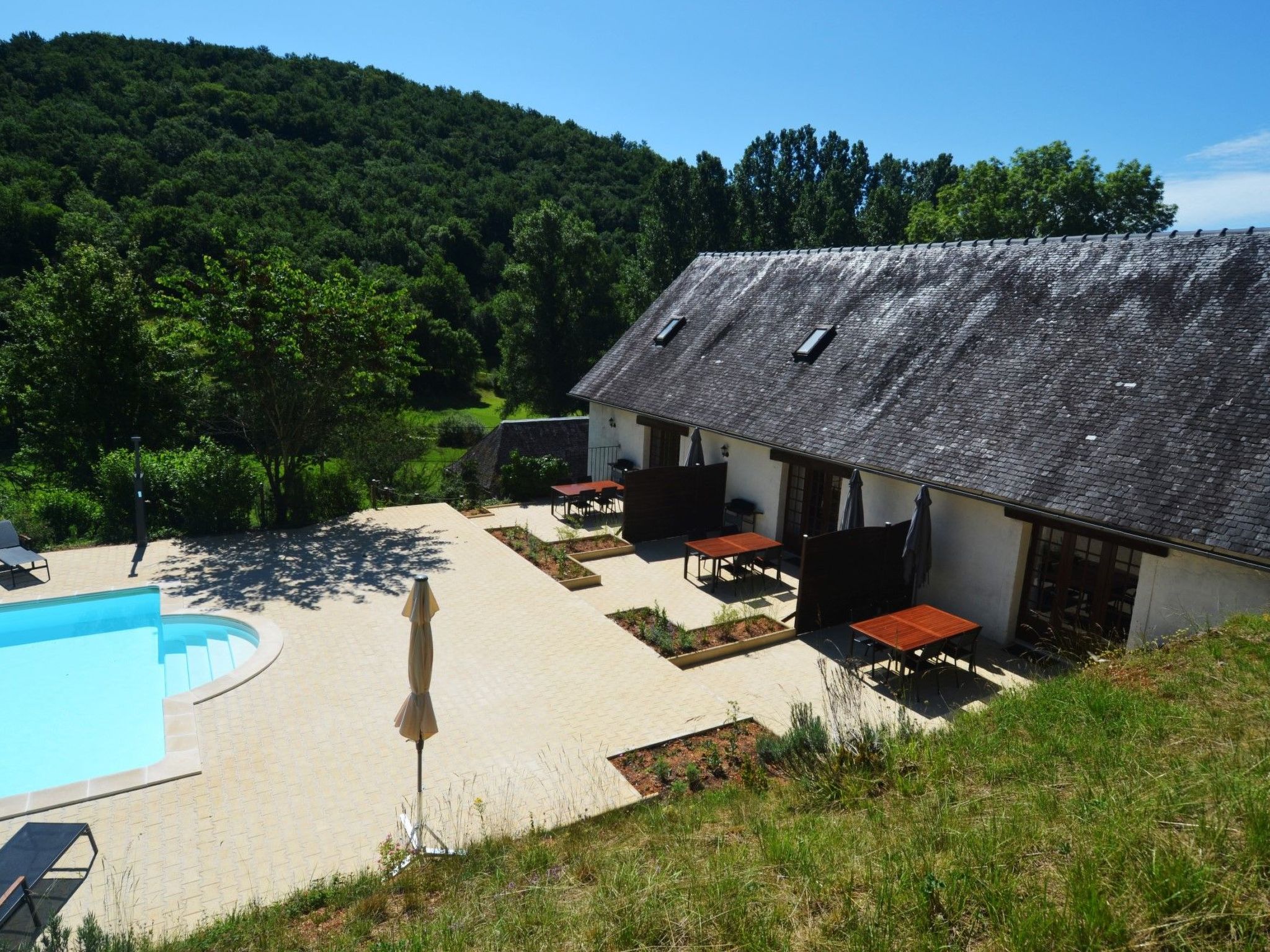 In Souillac mit Gemeinschaftspool-Binnen