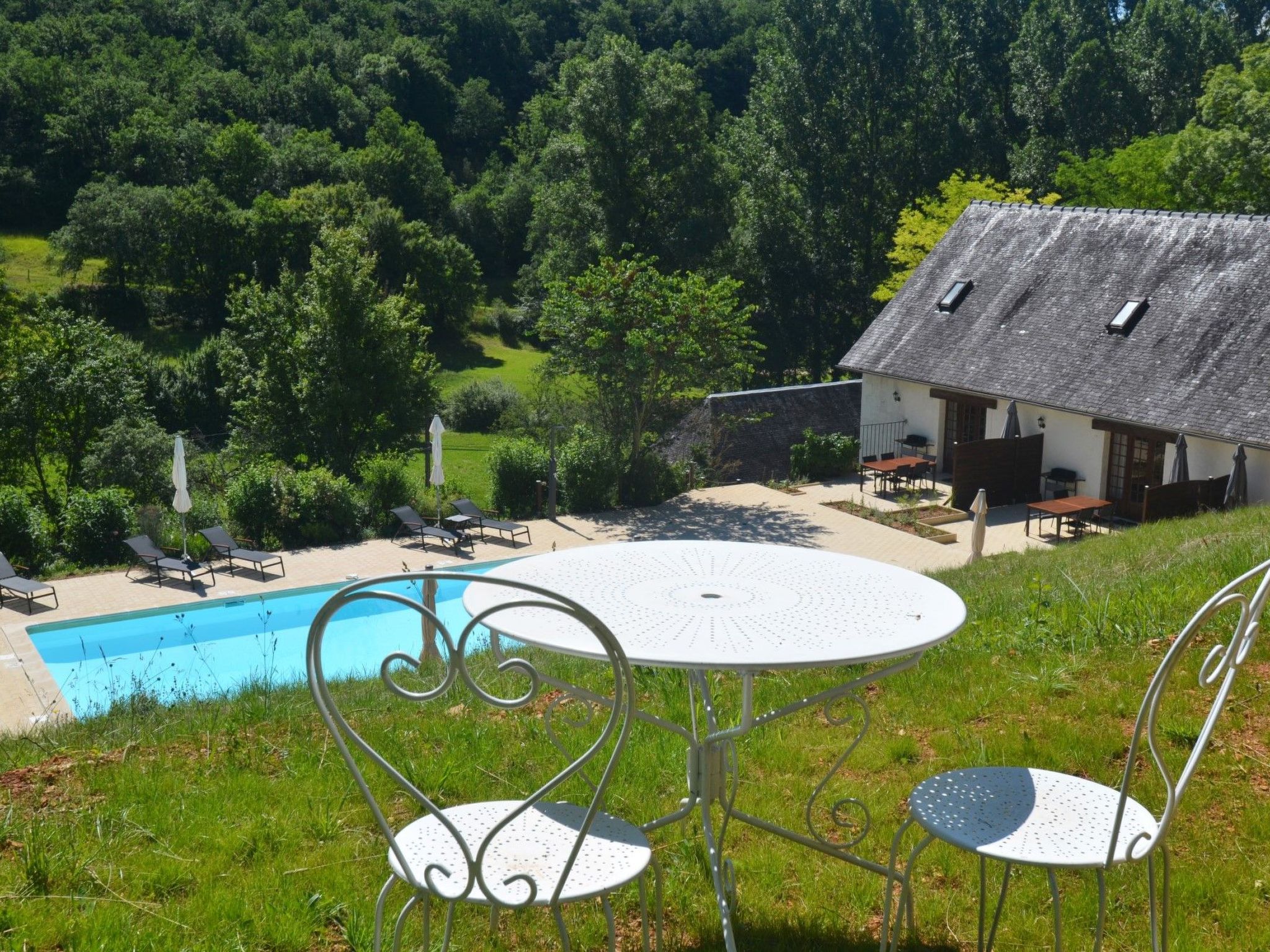 In Souillac mit Gemeinschaftspool-Binnen