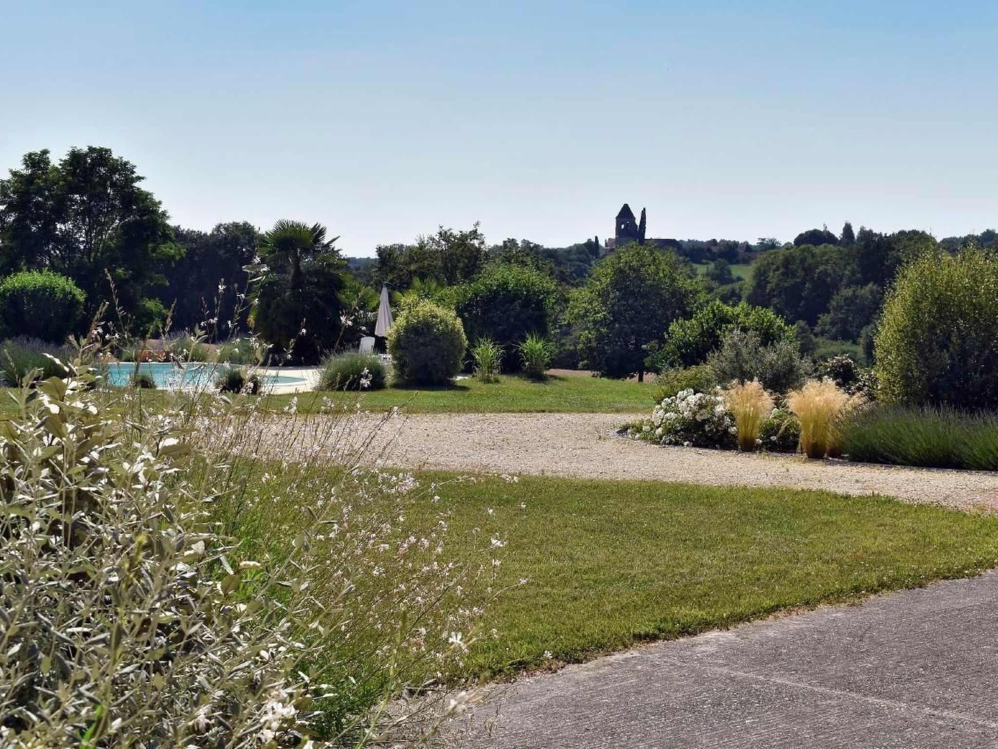 Swimmingpool, ruhig auf dem Land für zwei-Binnen