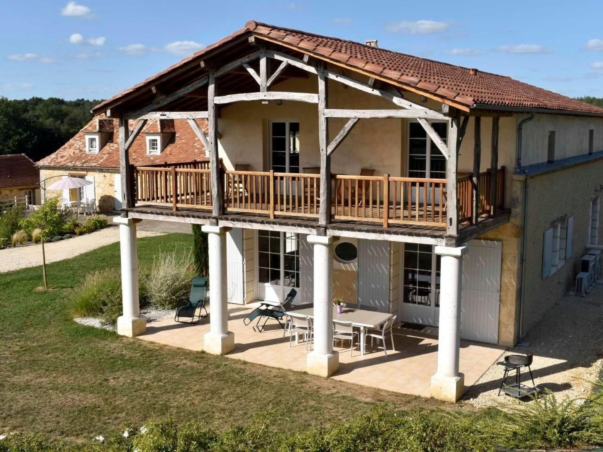 Swimmingpool, ruhig auf dem Land für zwei-Binnen