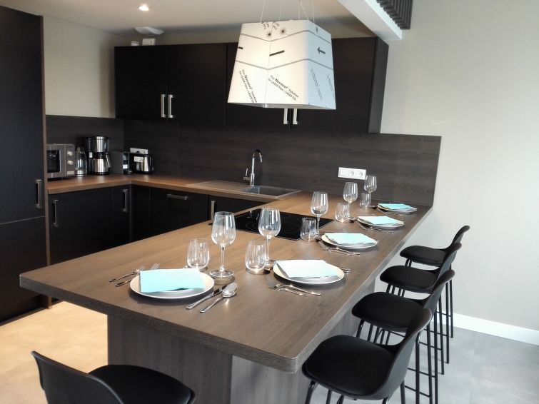Moderne Duplexwohnung mit Durchgang in der Nähe von SPA