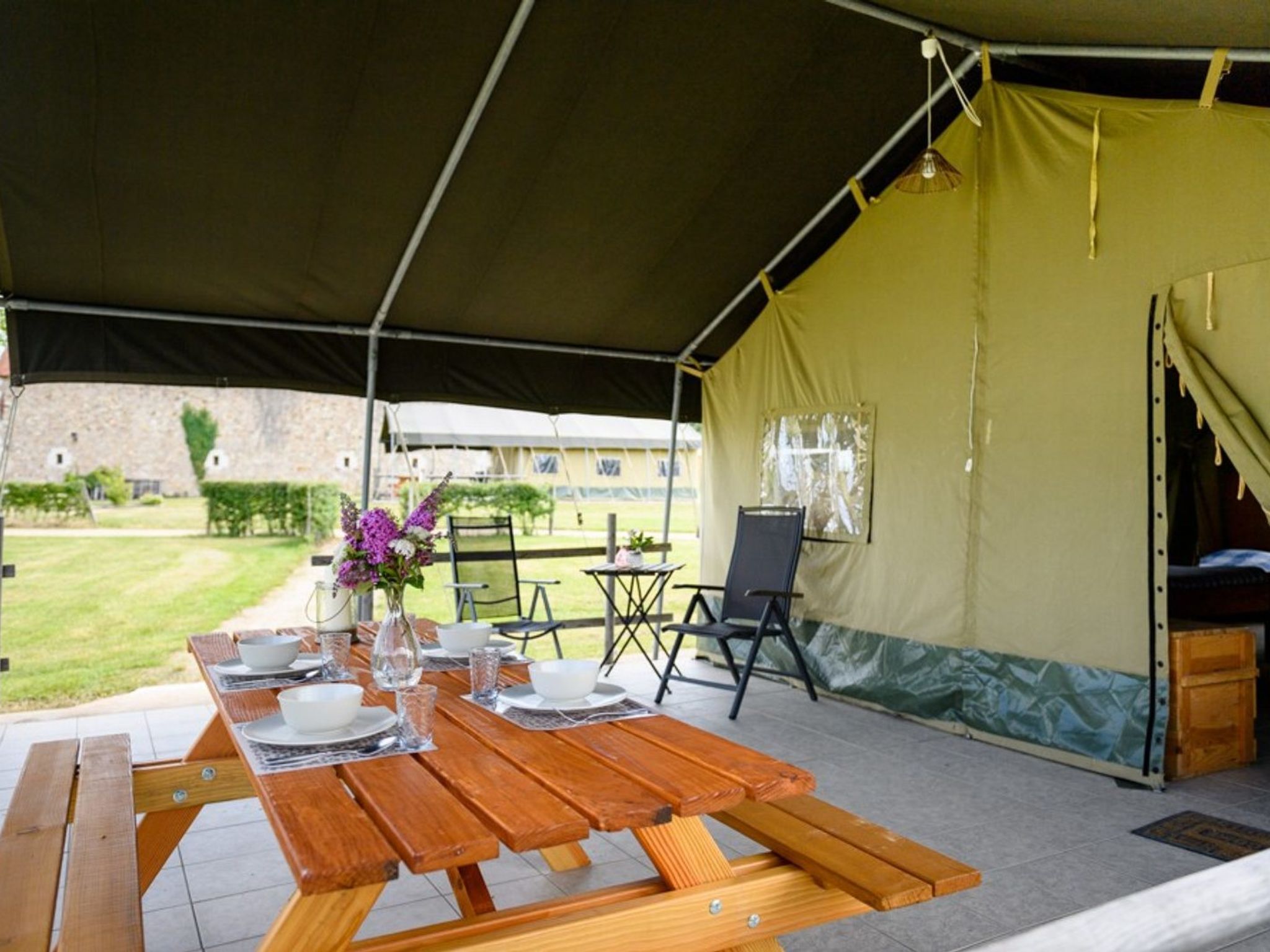 Parc de la Brenne - Safaritent - Draußen