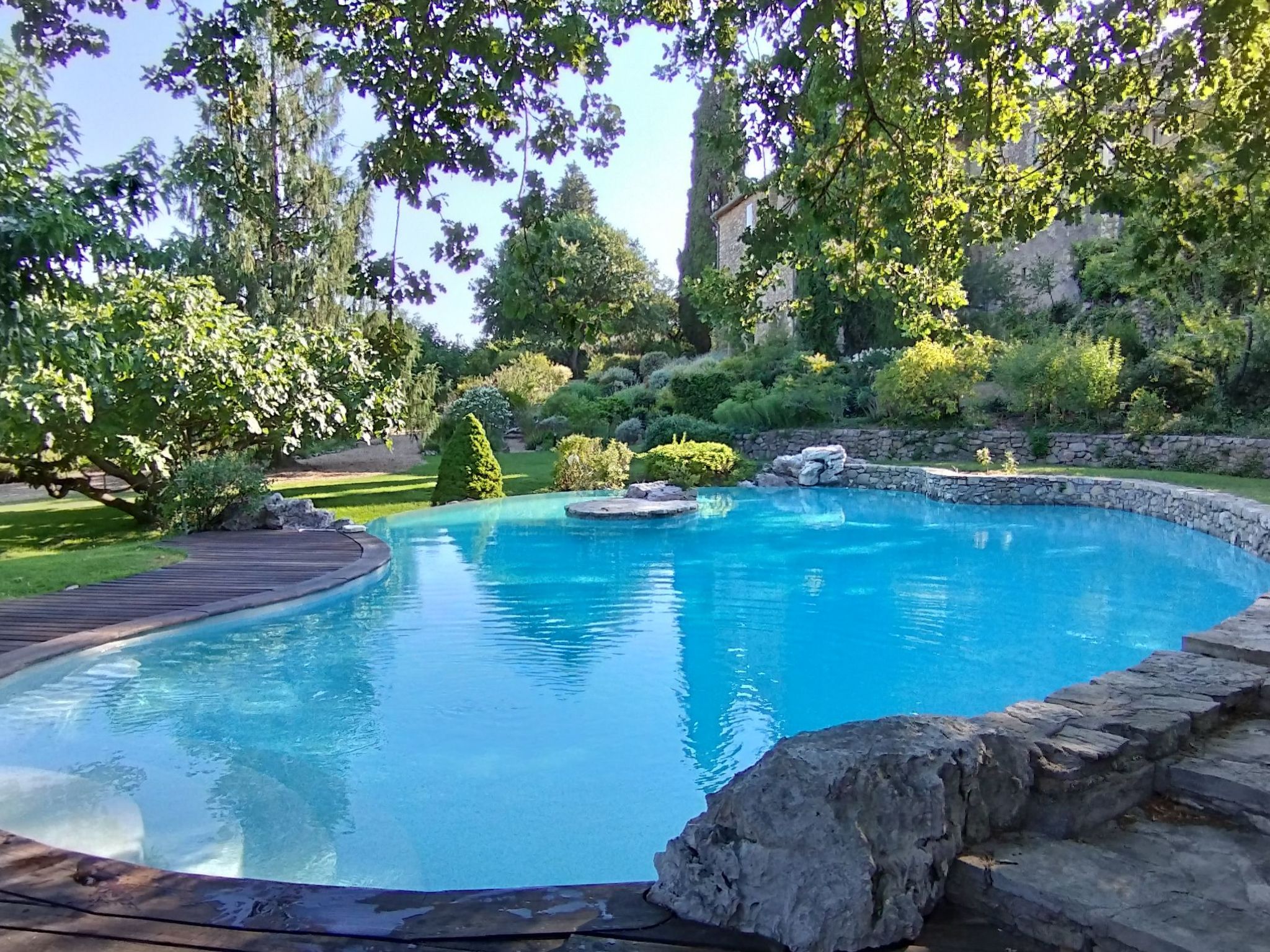 Vakantiehuis met privé zwembad in Cros (Frankrijk) voor 10 personen