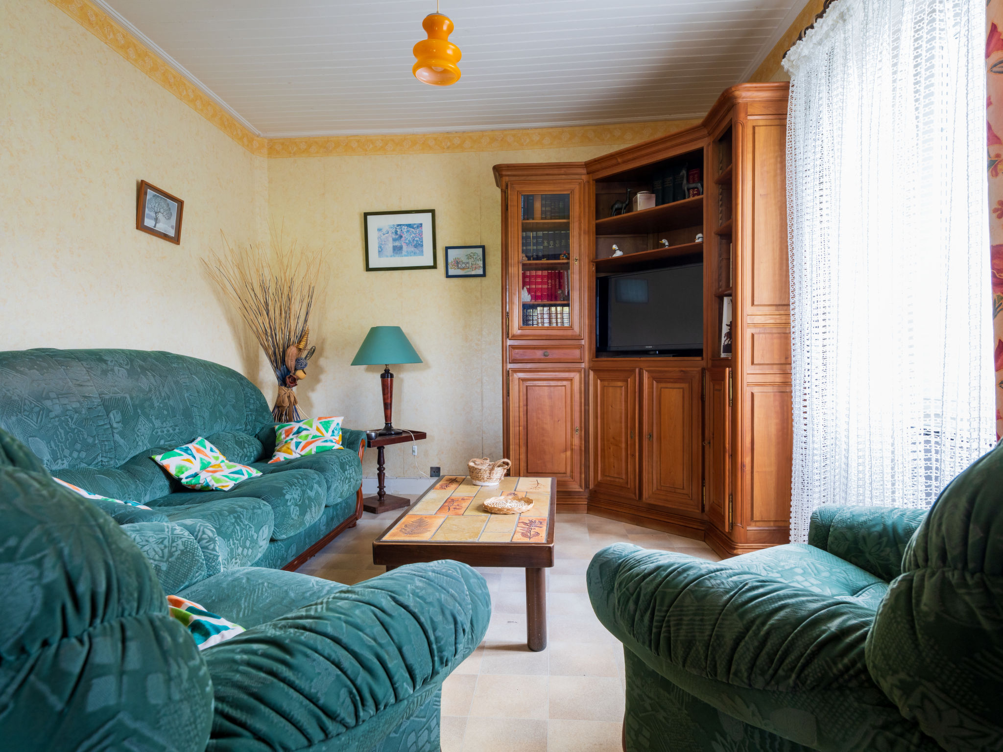 inside