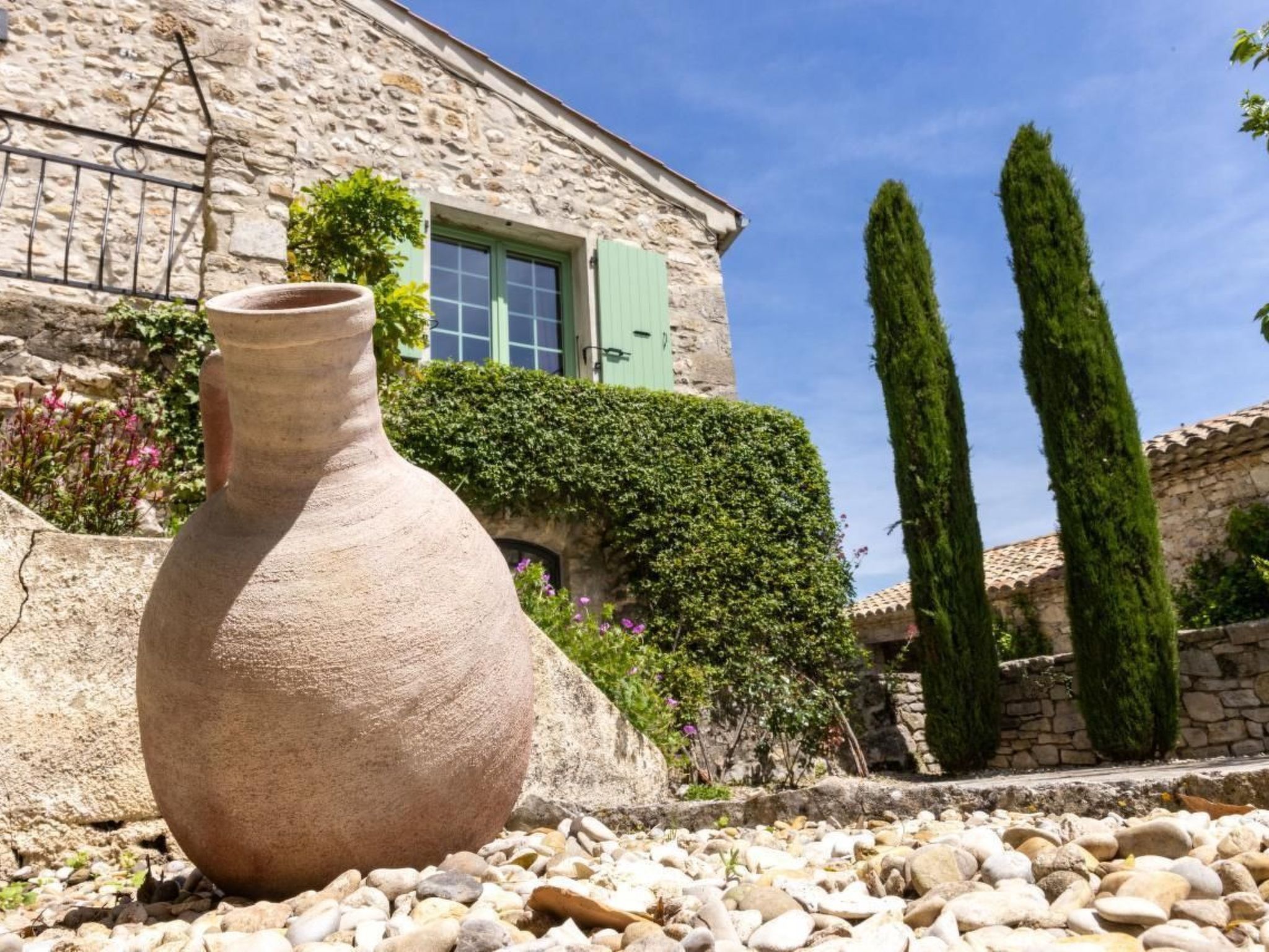 Vakantiehuis met privé zwembad in Aleyrac (Frankrijk) voor 4 personen