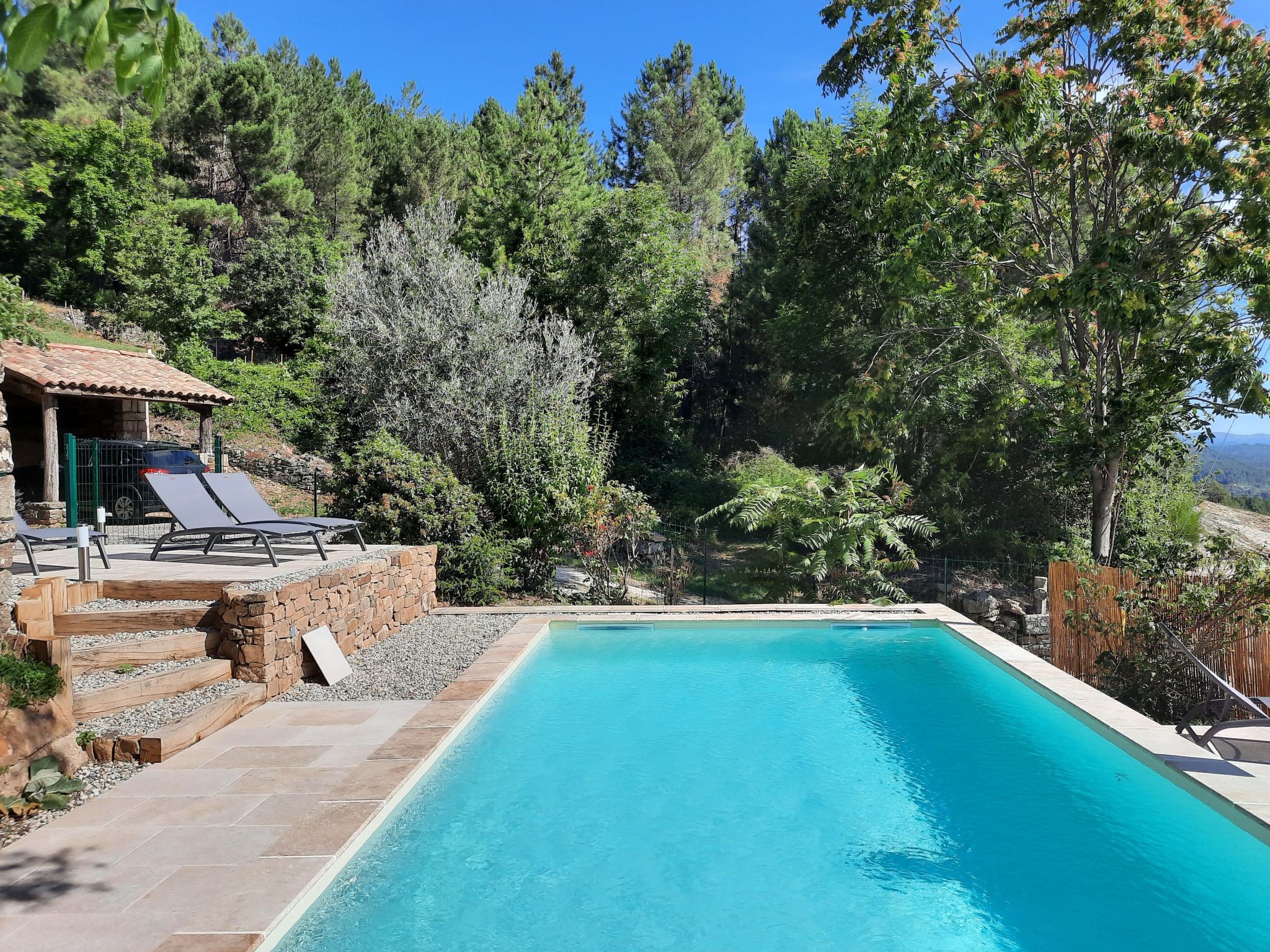 Haus "La Croix Dupuy" mit privatem Pool-Binnen