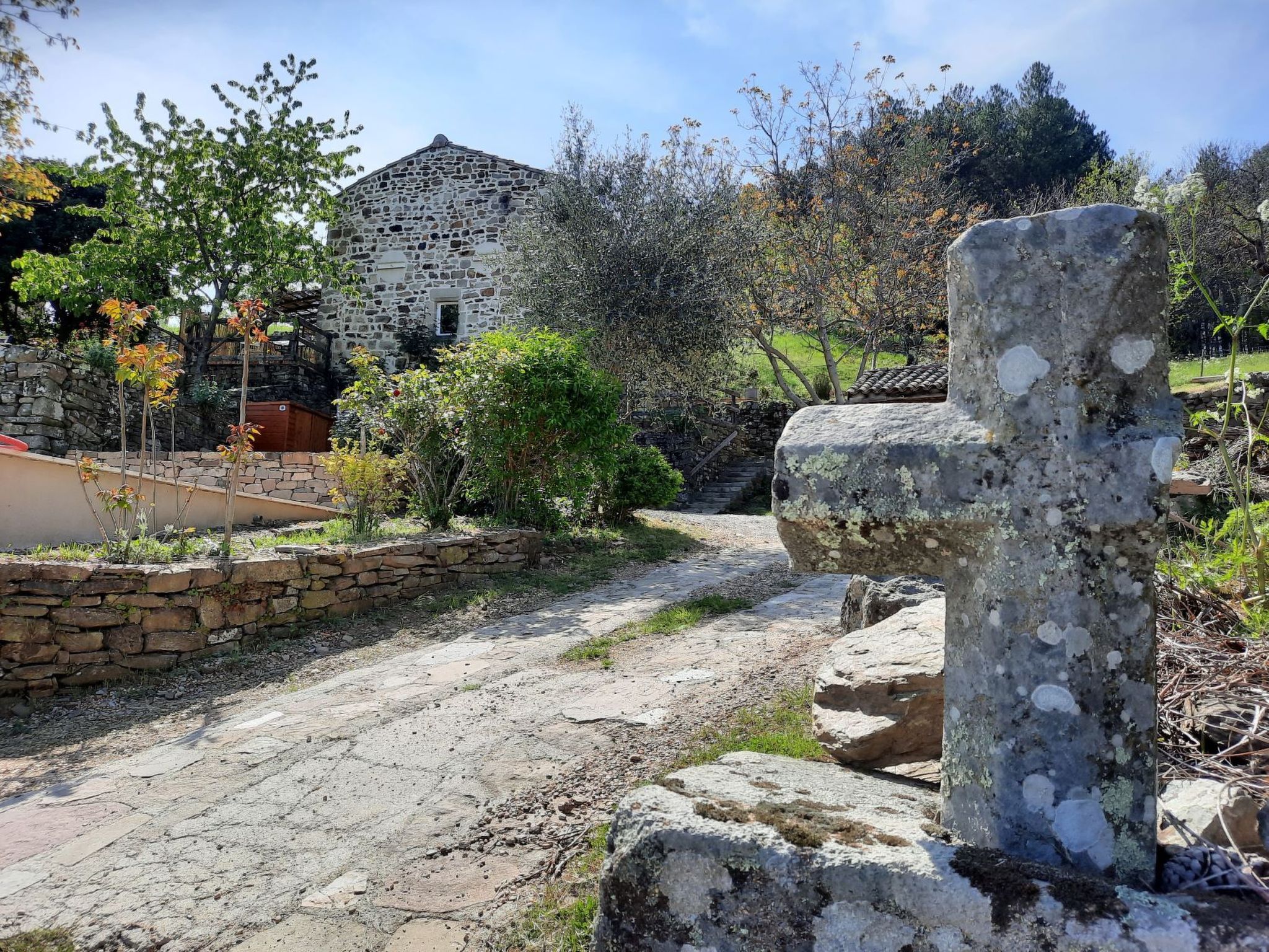 Haus "La Croix Dupuy" mit privatem Pool-Binnen