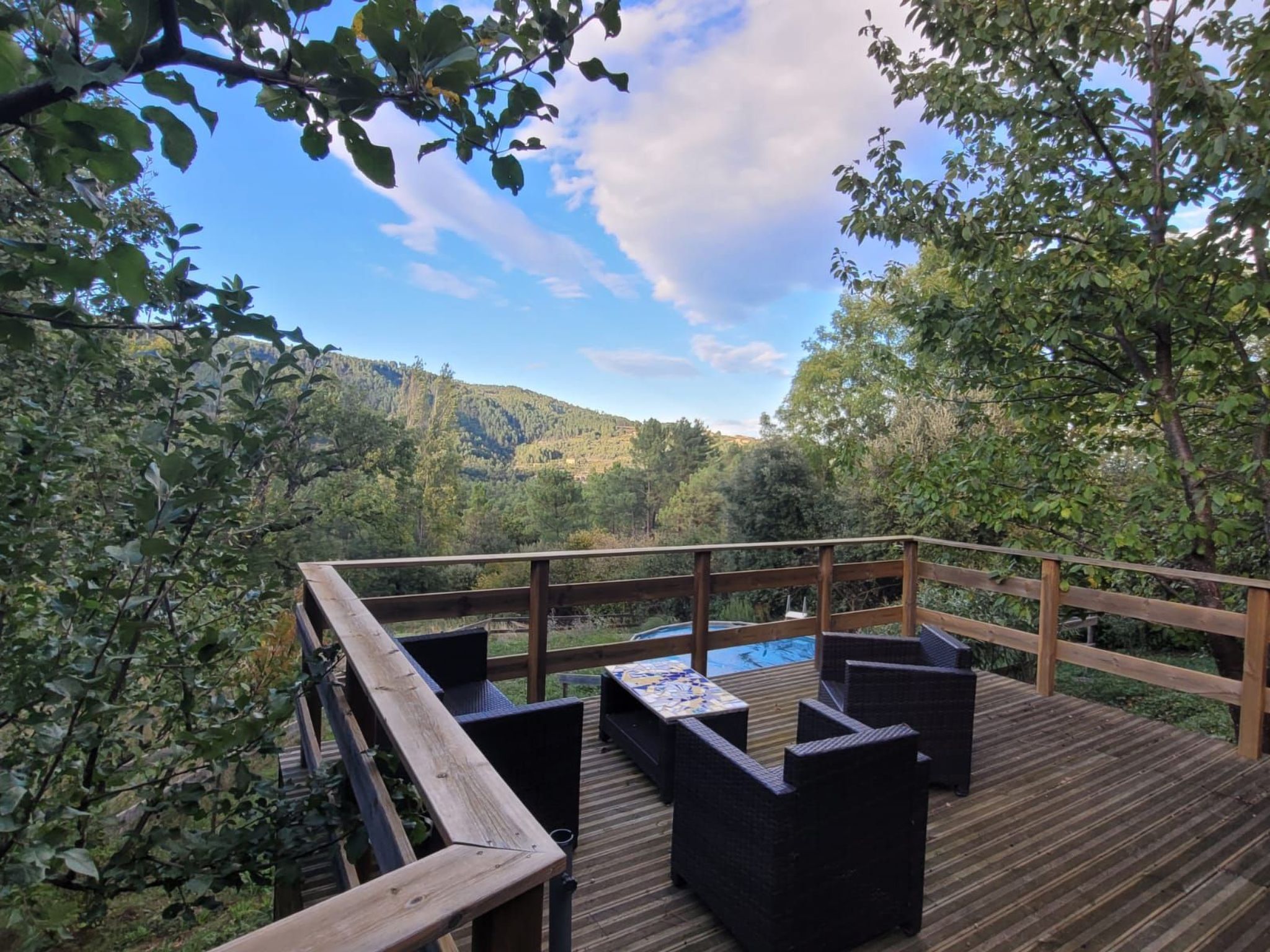 Vakantiehuis met privé zwembad in Planzolles (Frankrijk) voor 3 personen