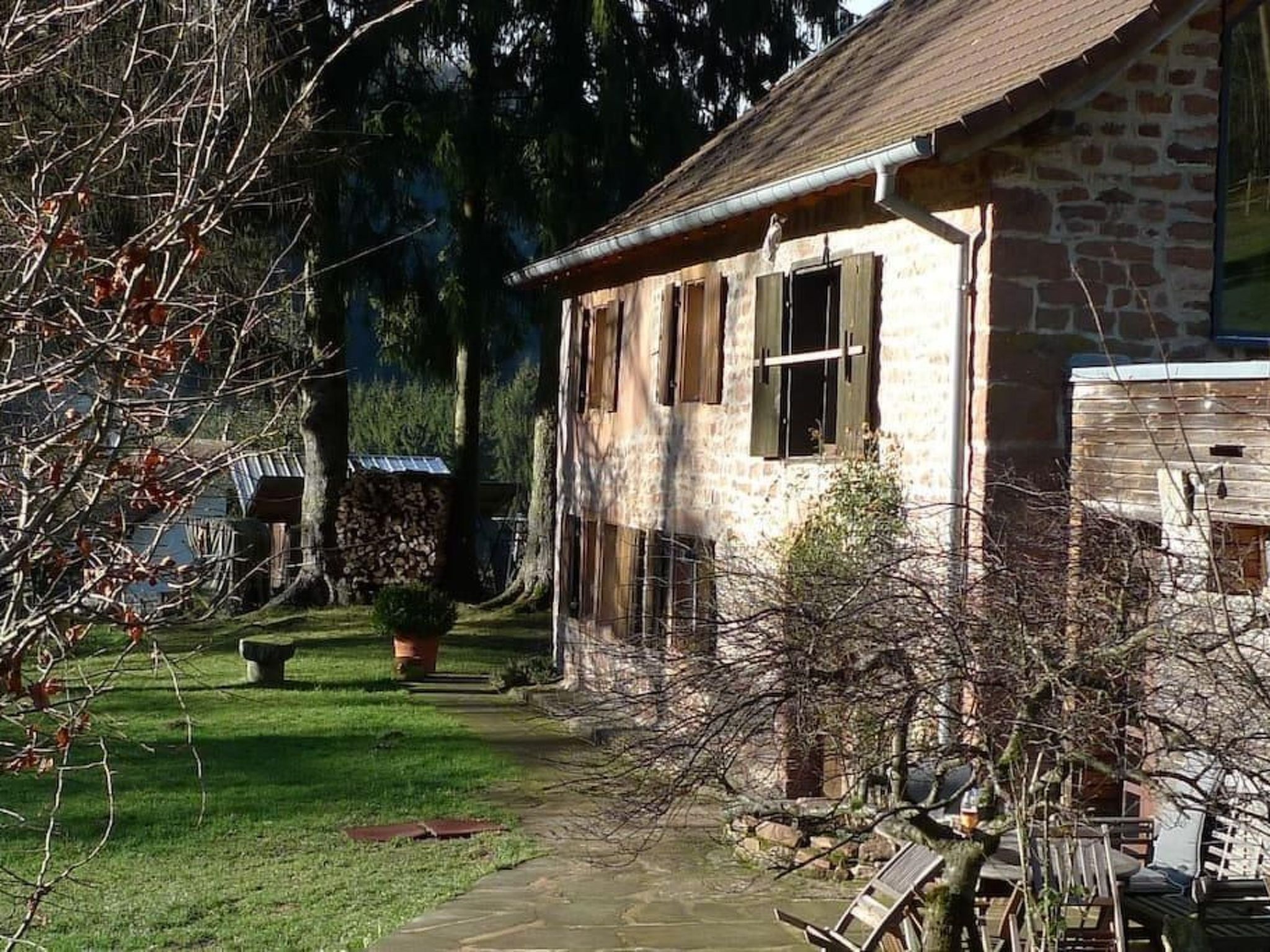 In Walscheid mit Terrasse, Grill-Binnen