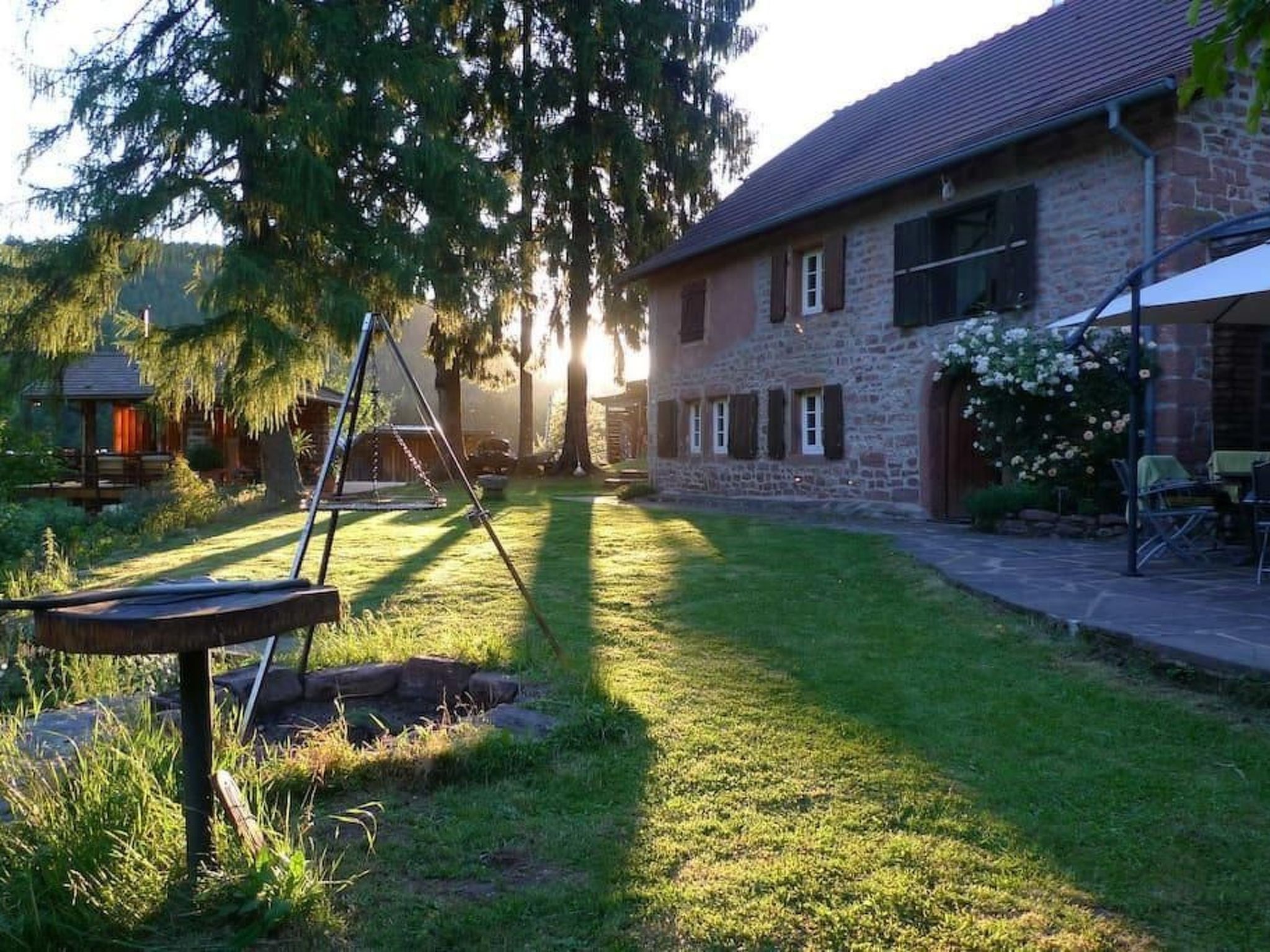 In Walscheid mit Terrasse, Grill-Binnen