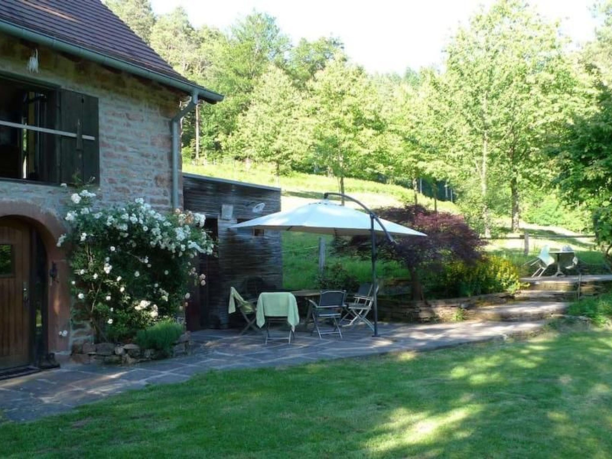 In Walscheid mit Terrasse, Grill-Binnen